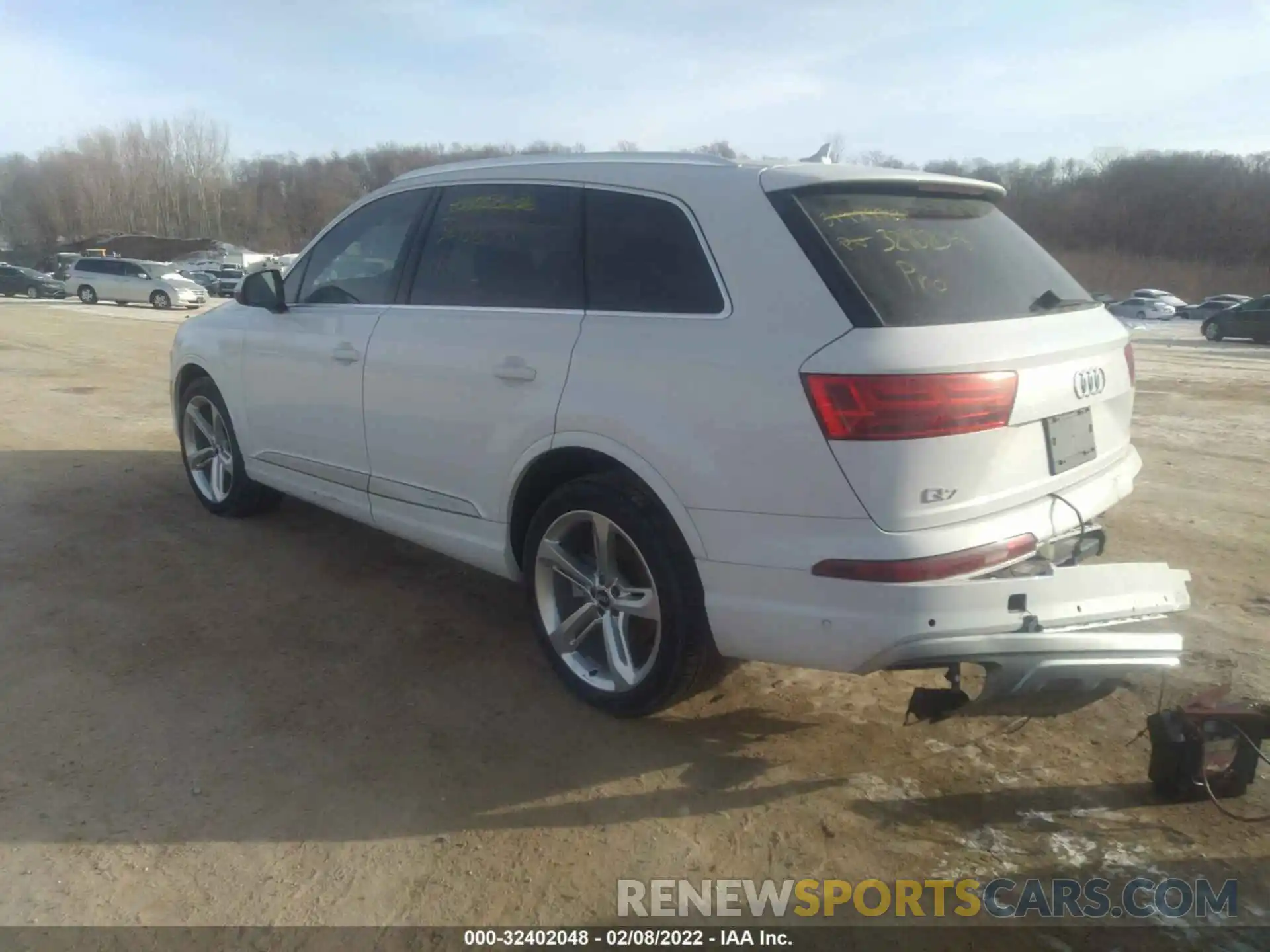 3 Фотография поврежденного автомобиля WA1VAAF75KD024233 AUDI Q7 2019