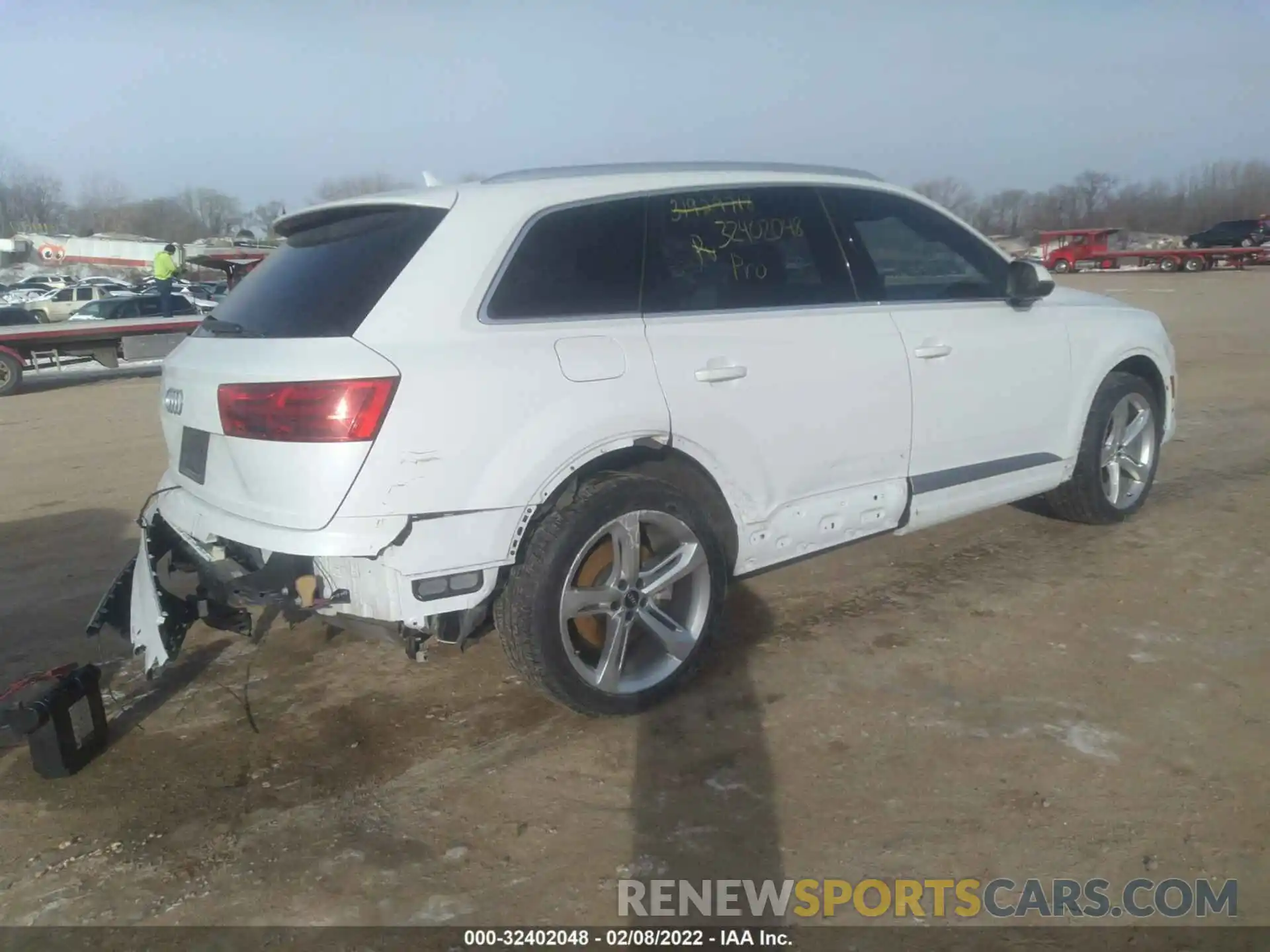 4 Фотография поврежденного автомобиля WA1VAAF75KD024233 AUDI Q7 2019