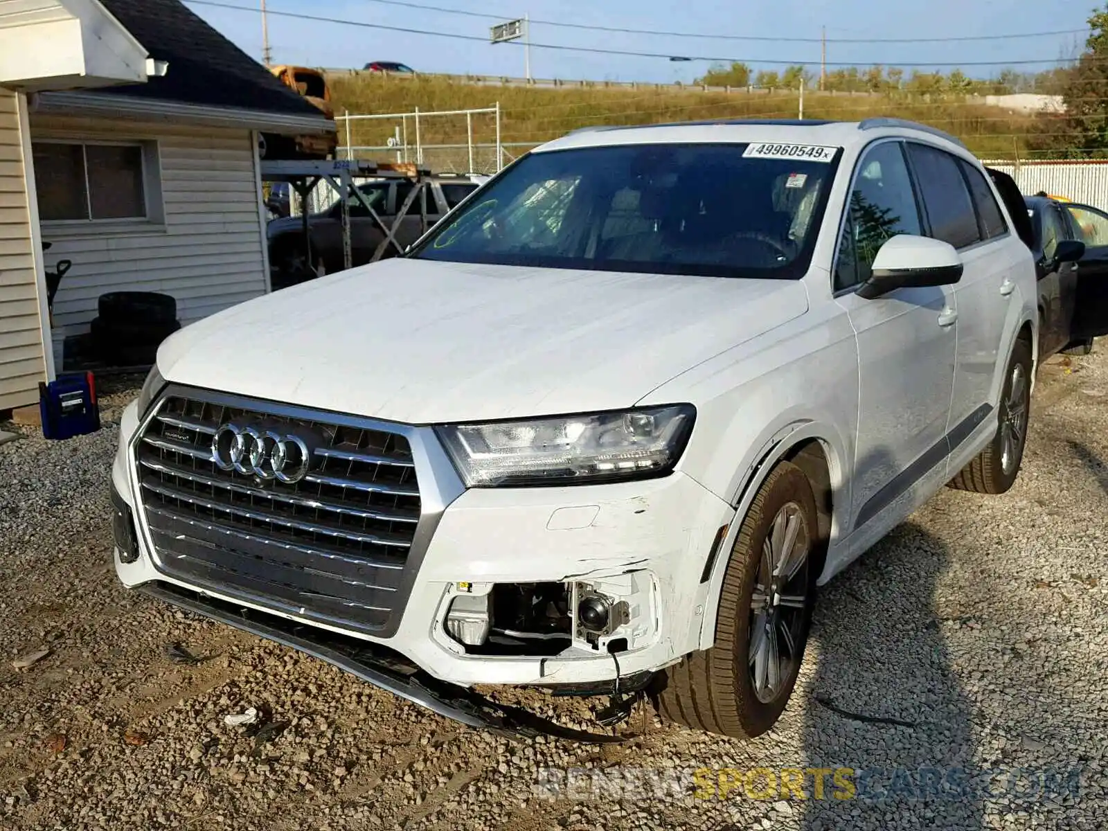 2 Photograph of a damaged car WA1VAAF75KD039217 AUDI Q7 2019