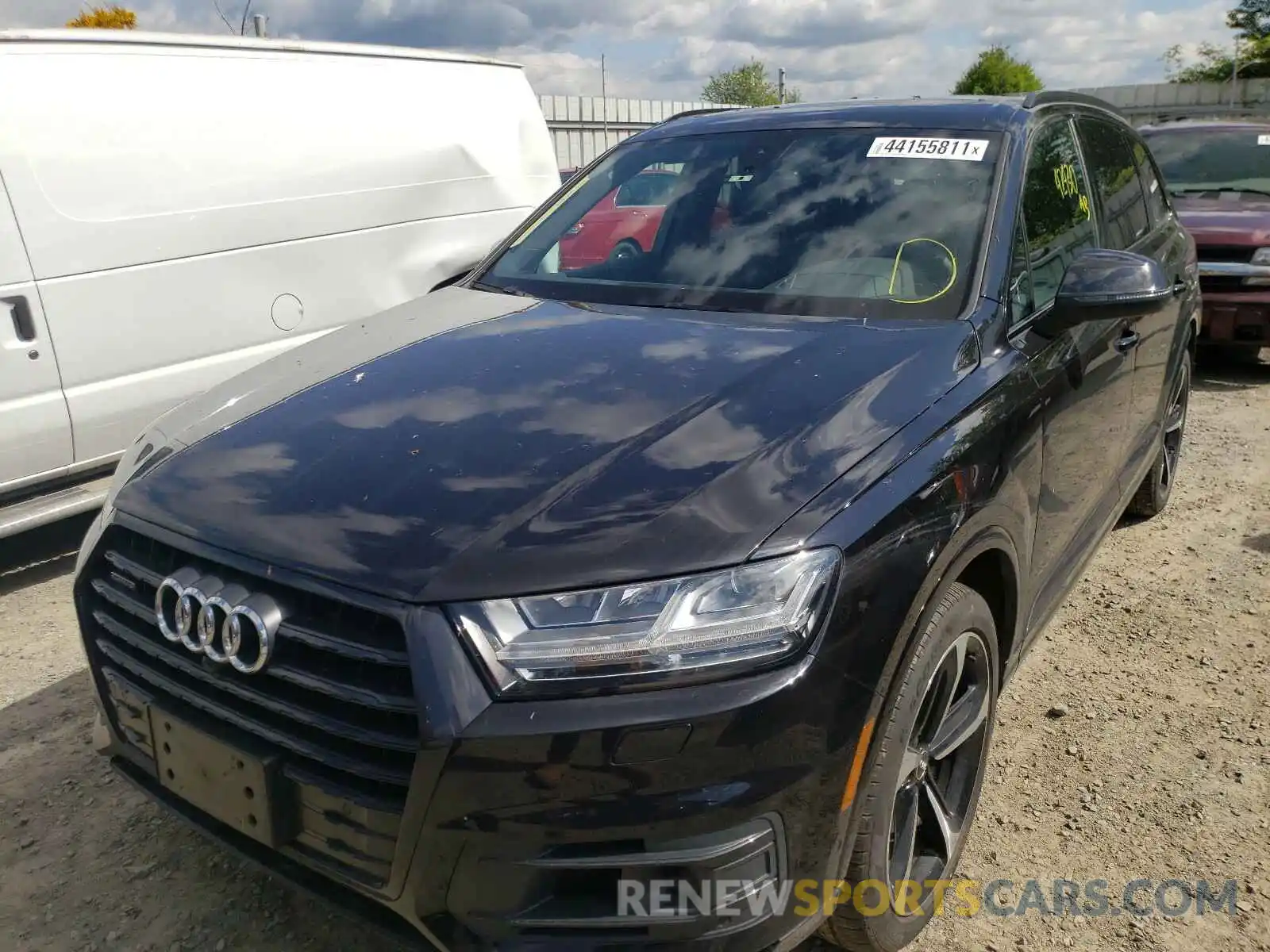 2 Фотография поврежденного автомобиля WA1VAAF75KD040948 AUDI Q7 2019