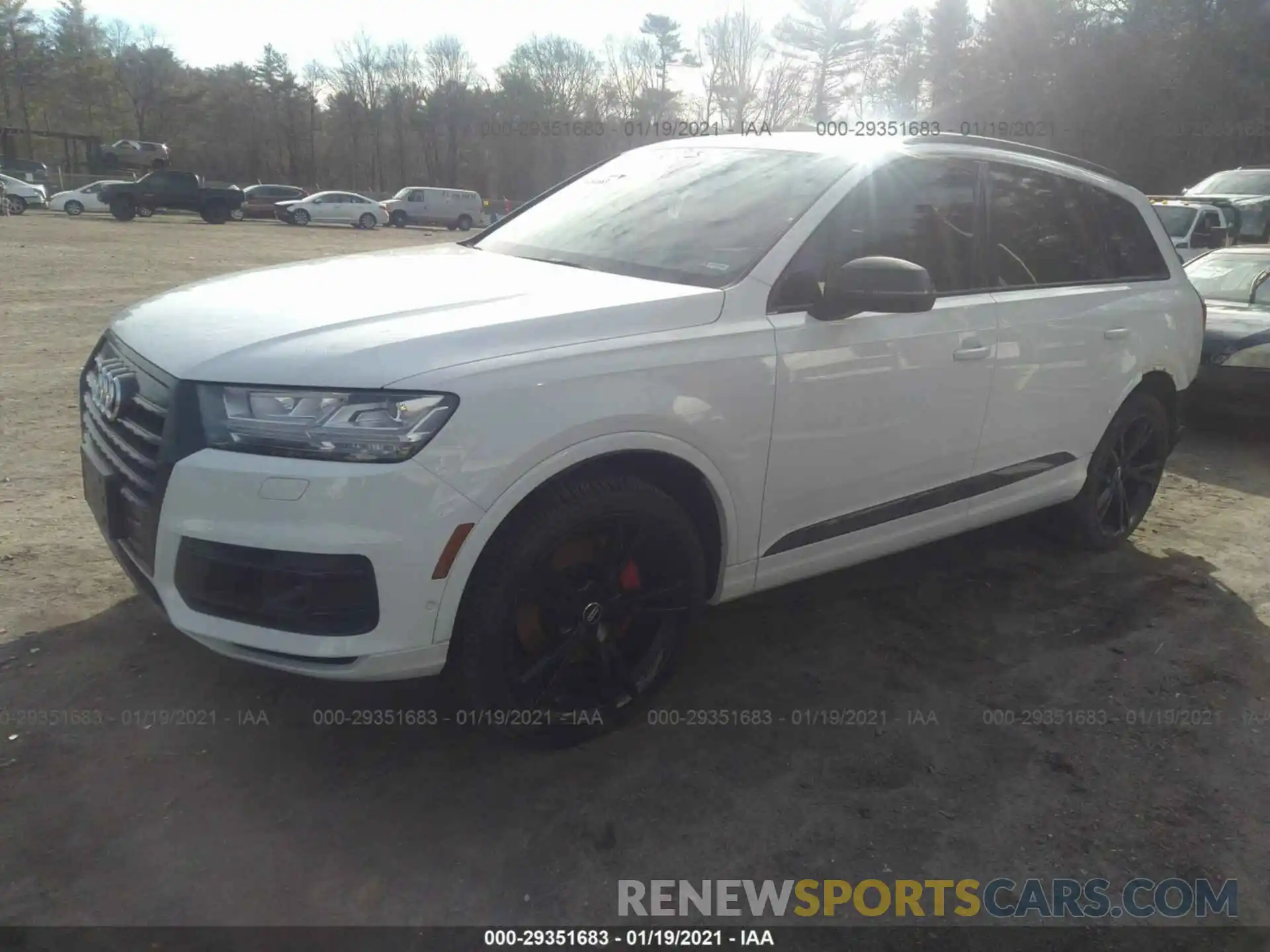 2 Photograph of a damaged car WA1VAAF75KD049679 AUDI Q7 2019