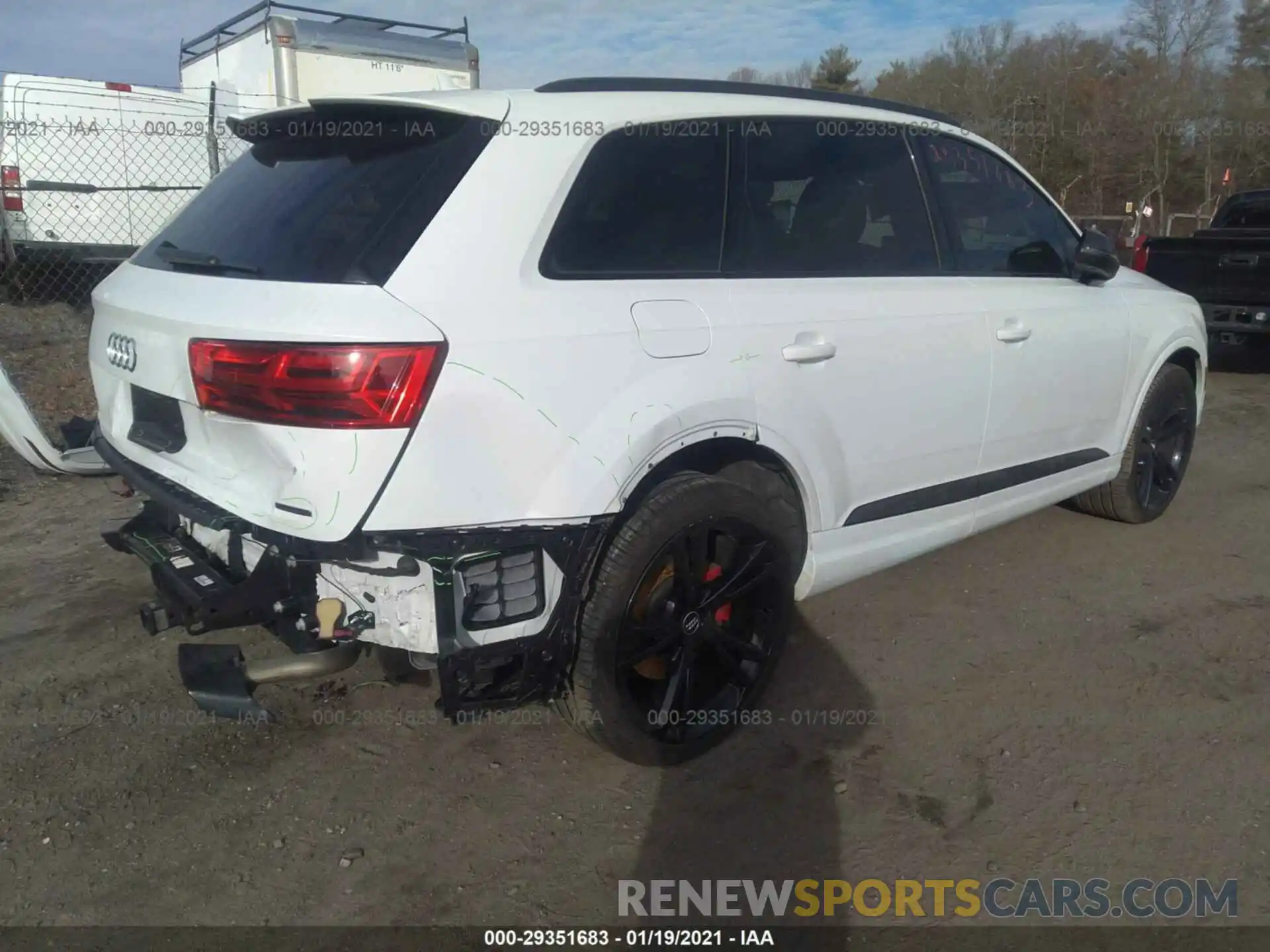 4 Photograph of a damaged car WA1VAAF75KD049679 AUDI Q7 2019