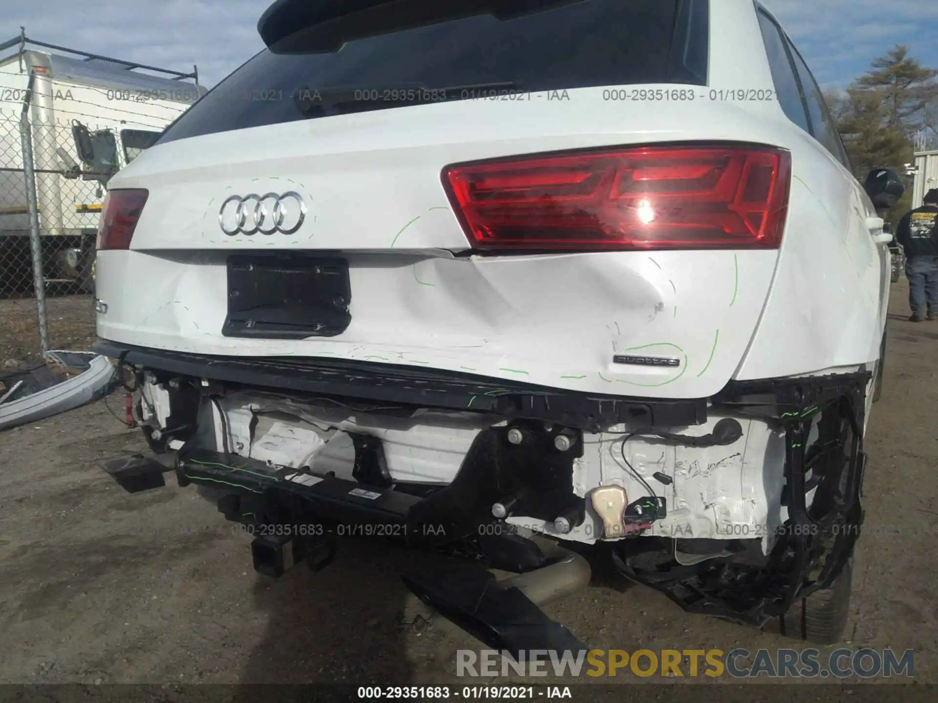 6 Photograph of a damaged car WA1VAAF75KD049679 AUDI Q7 2019