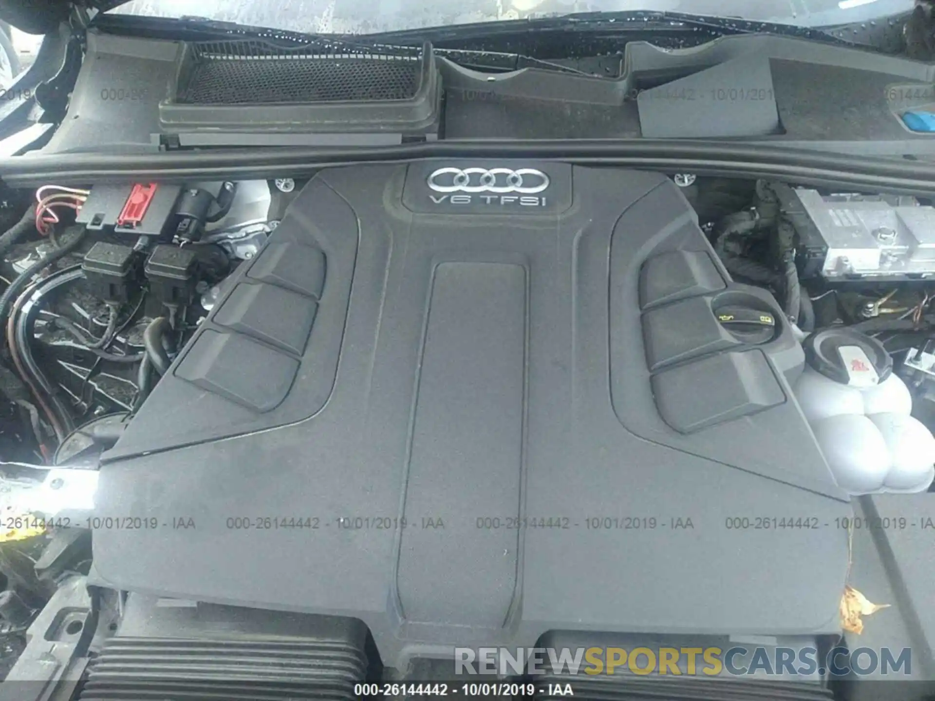 10 Фотография поврежденного автомобиля WA1VAAF76KD000572 AUDI Q7 2019