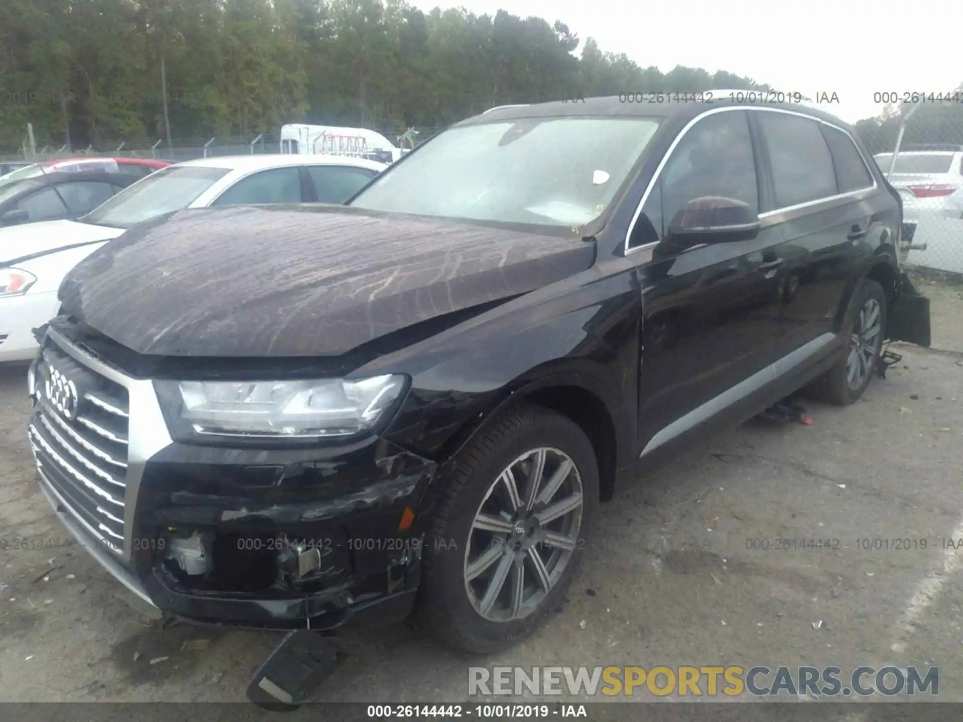 2 Фотография поврежденного автомобиля WA1VAAF76KD000572 AUDI Q7 2019