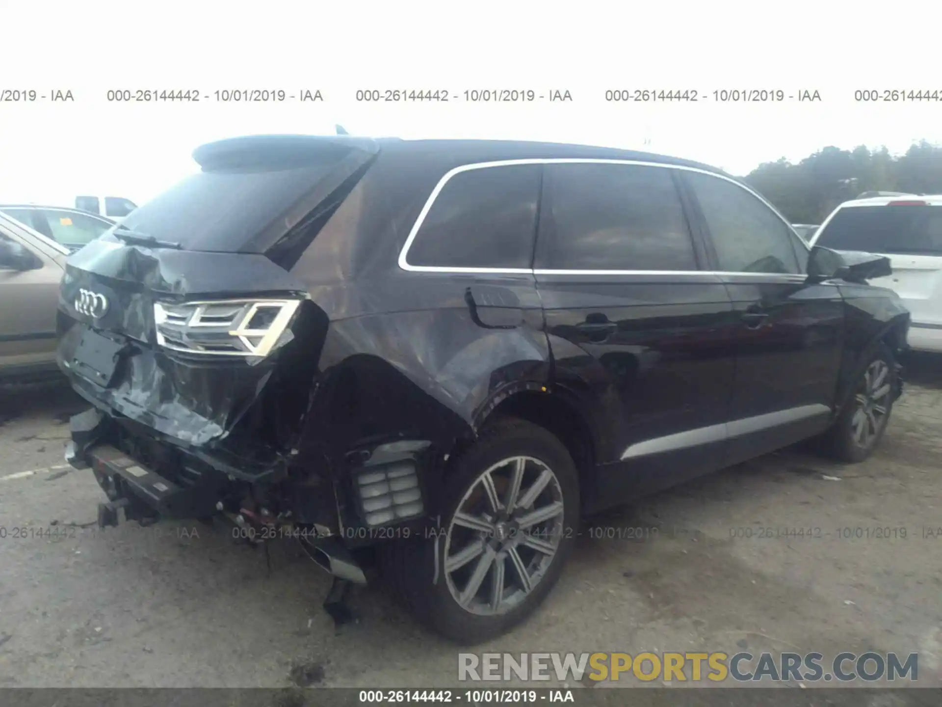 4 Фотография поврежденного автомобиля WA1VAAF76KD000572 AUDI Q7 2019