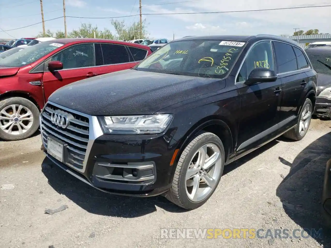 2 Фотография поврежденного автомобиля WA1VAAF76KD000667 AUDI Q7 2019