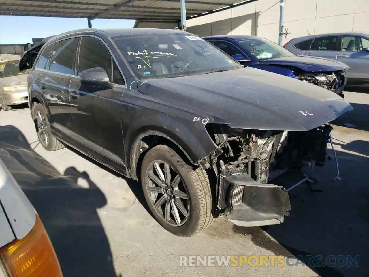 1 Фотография поврежденного автомобиля WA1VAAF76KD004489 AUDI Q7 2019