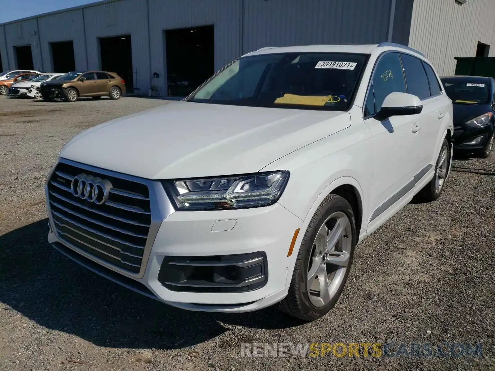 2 Фотография поврежденного автомобиля WA1VAAF76KD009708 AUDI Q7 2019