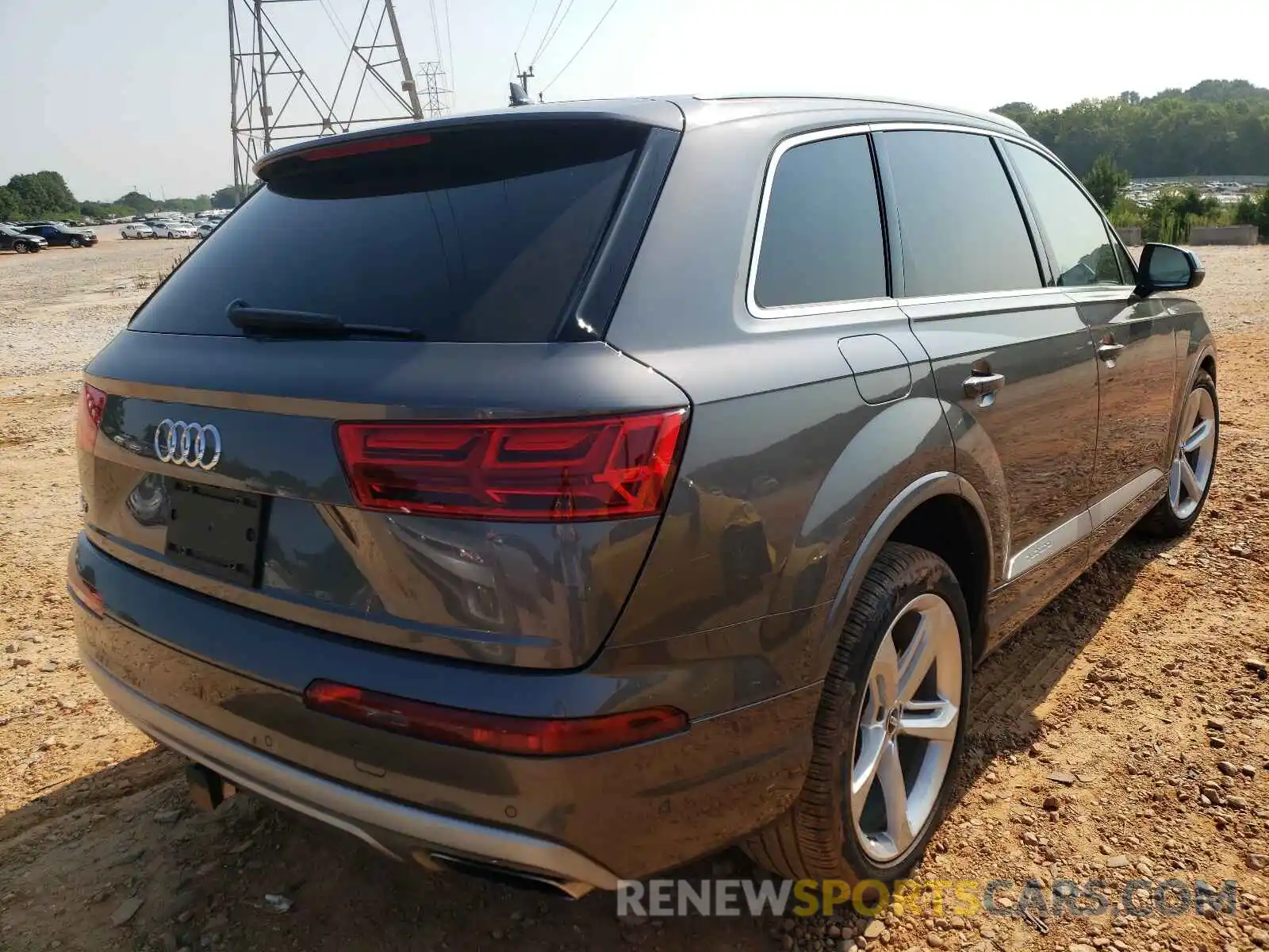 4 Photograph of a damaged car WA1VAAF76KD024905 AUDI Q7 2019