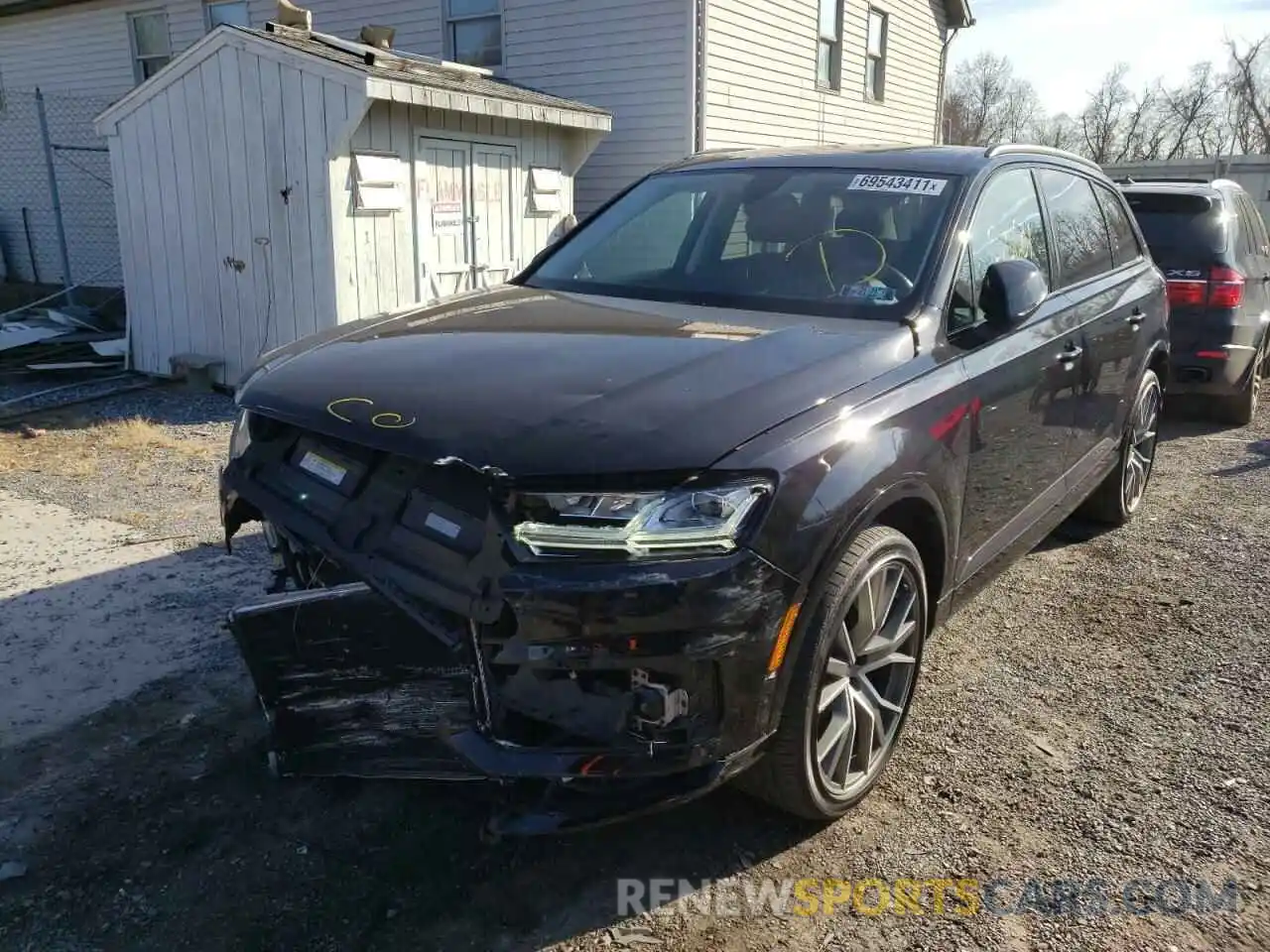 2 Photograph of a damaged car WA1VAAF76KD030851 AUDI Q7 2019