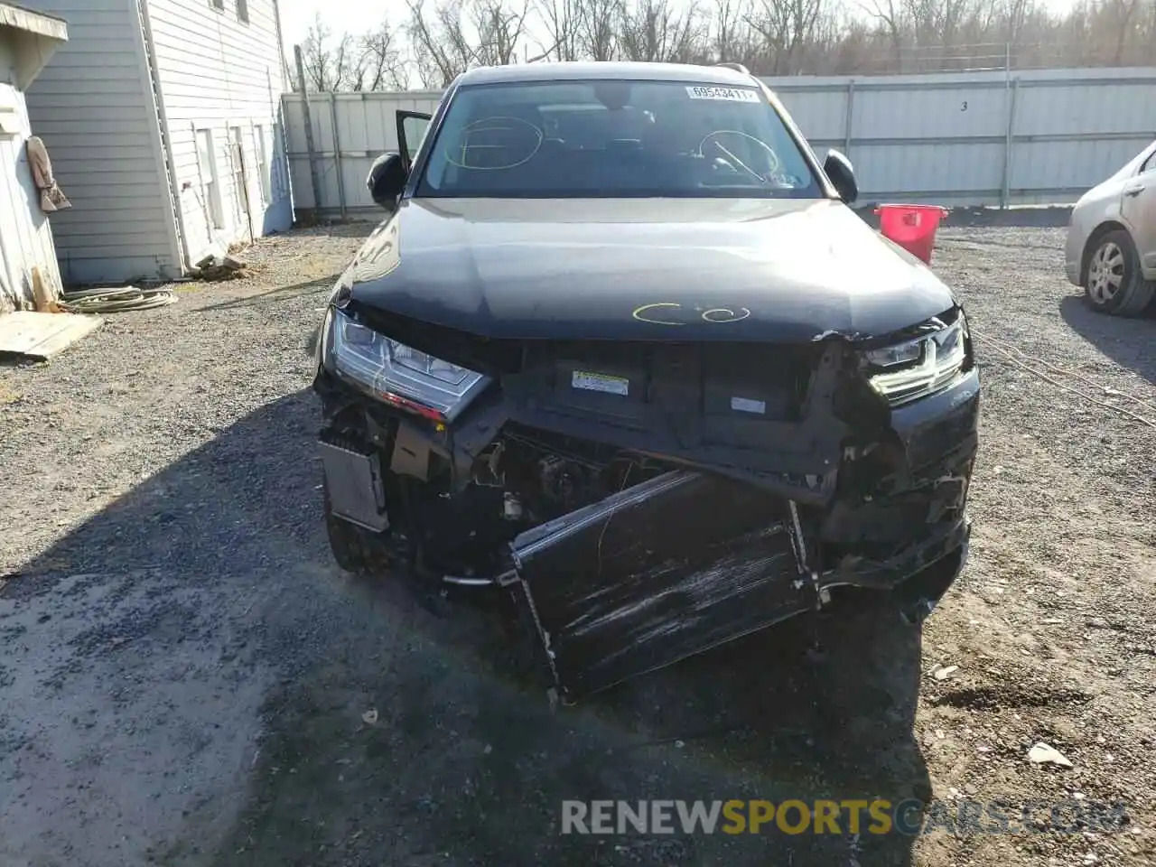 9 Photograph of a damaged car WA1VAAF76KD030851 AUDI Q7 2019