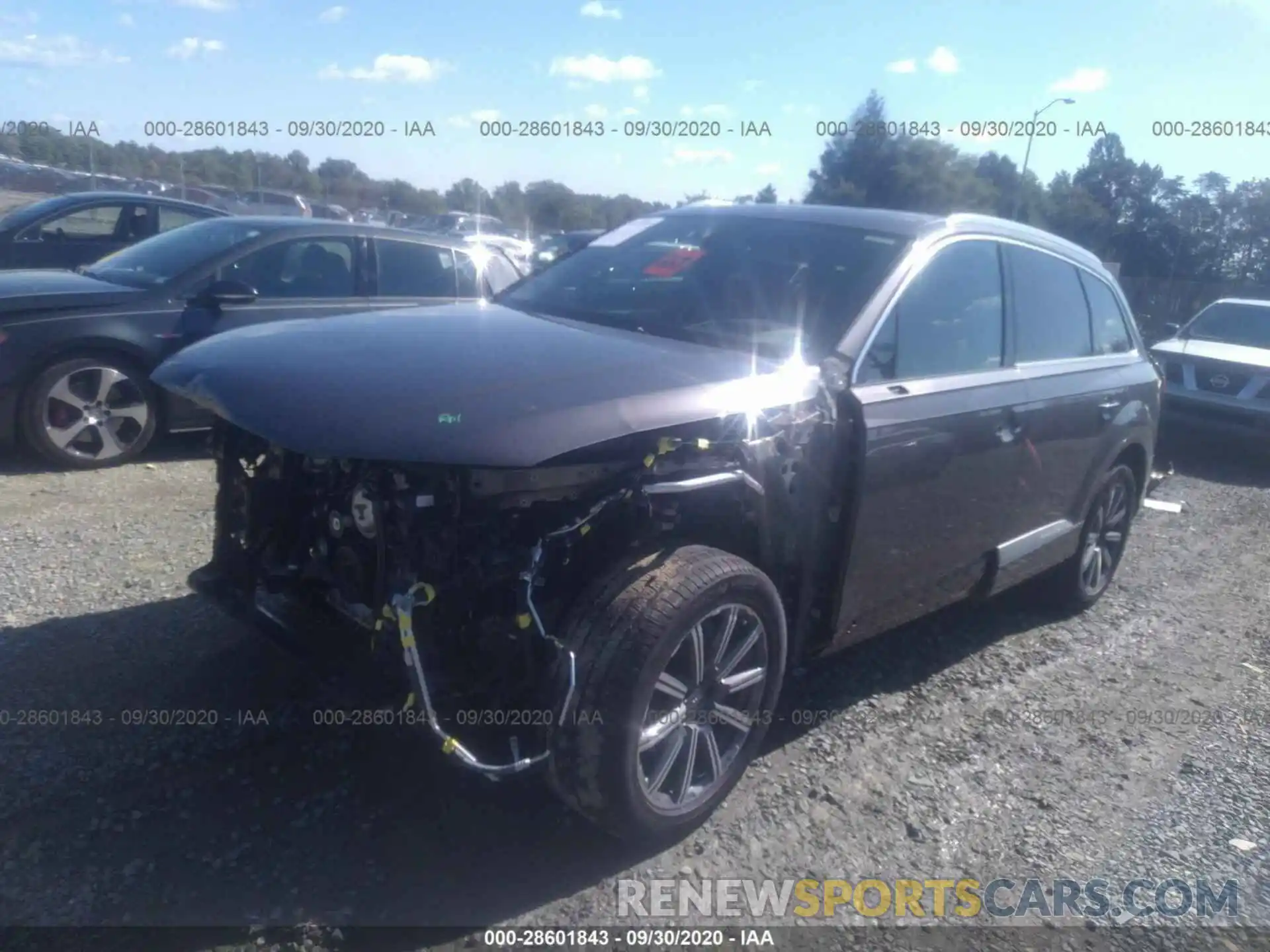 2 Photograph of a damaged car WA1VAAF76KD039002 AUDI Q7 2019