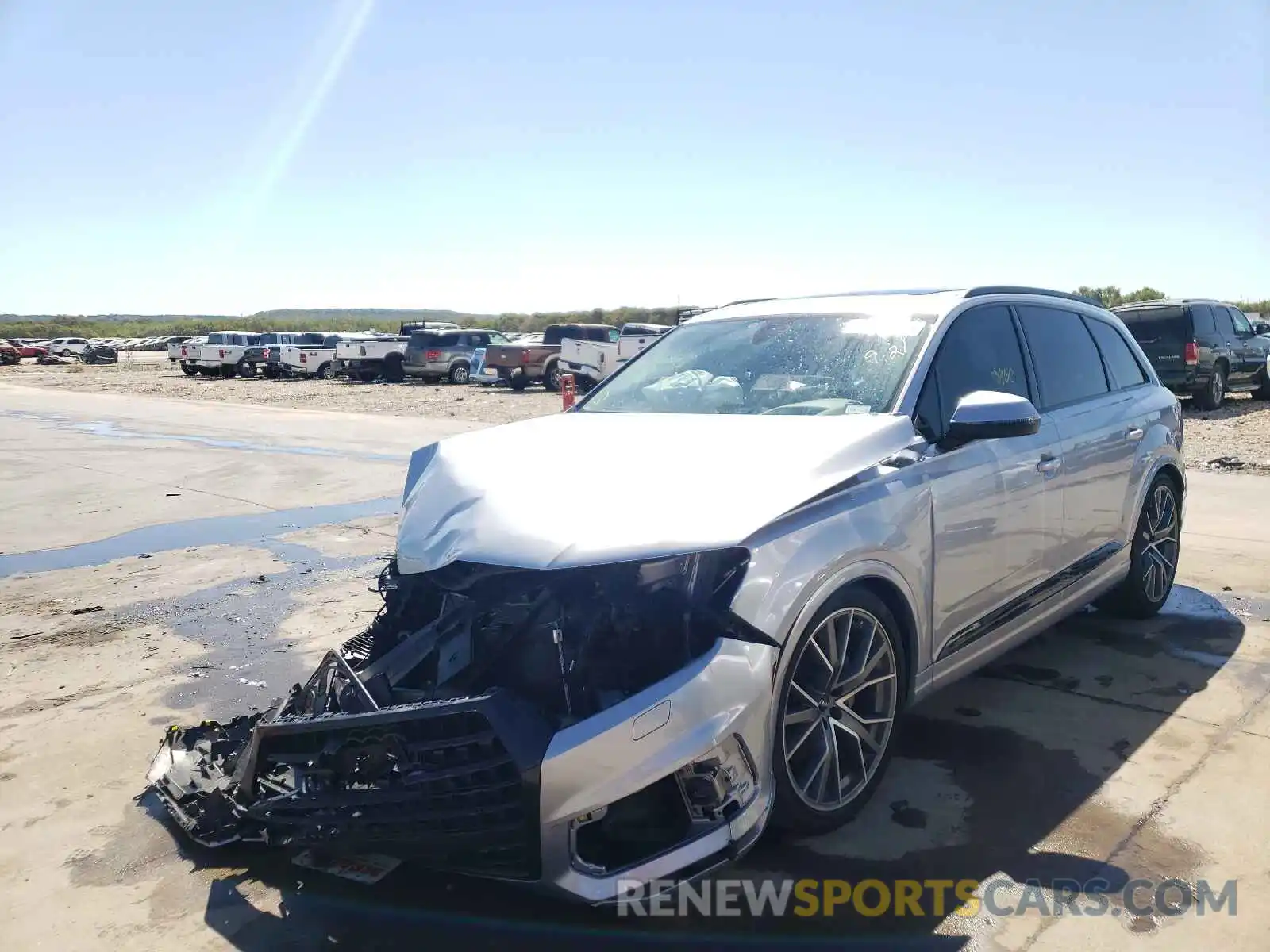 2 Photograph of a damaged car WA1VAAF77KD018420 AUDI Q7 2019