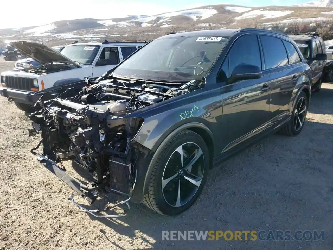 2 Photograph of a damaged car WA1VAAF77KD026257 AUDI Q7 2019