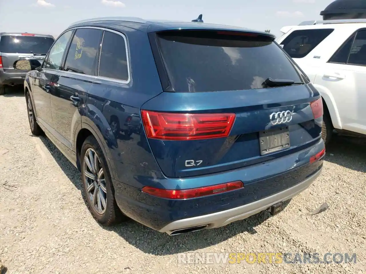 3 Photograph of a damaged car WA1VAAF77KD028123 AUDI Q7 2019