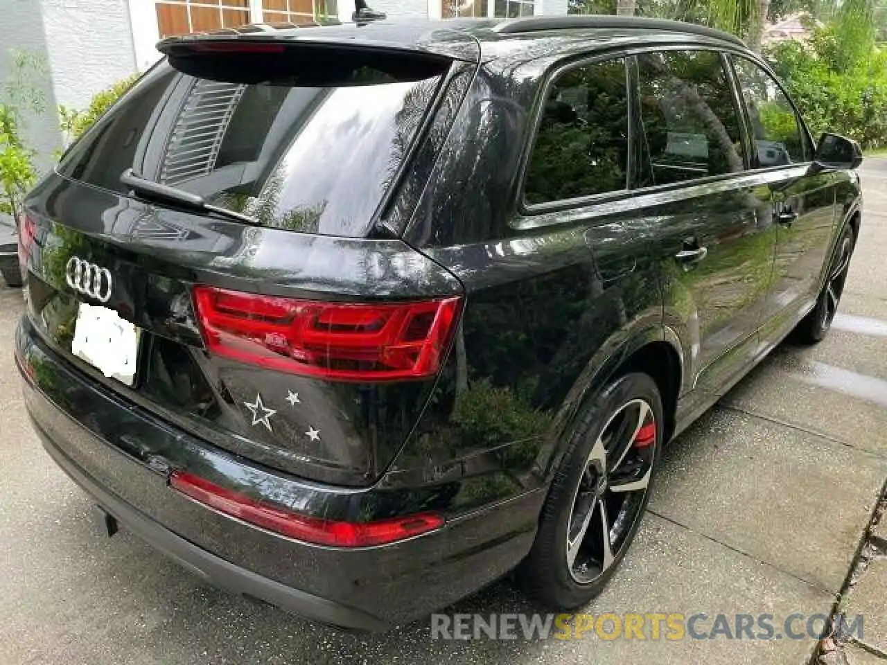 4 Фотография поврежденного автомобиля WA1VAAF78KD011735 AUDI Q7 2019