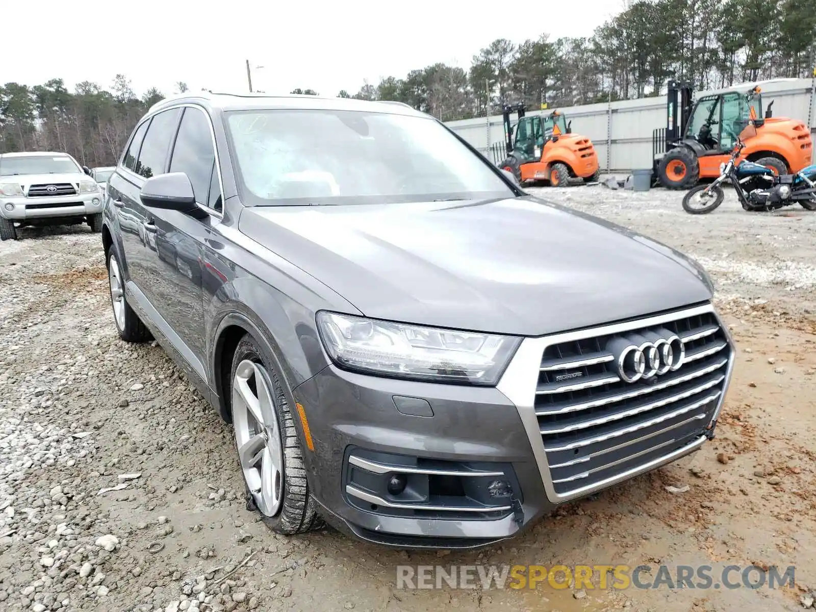 1 Фотография поврежденного автомобиля WA1VAAF78KD013081 AUDI Q7 2019