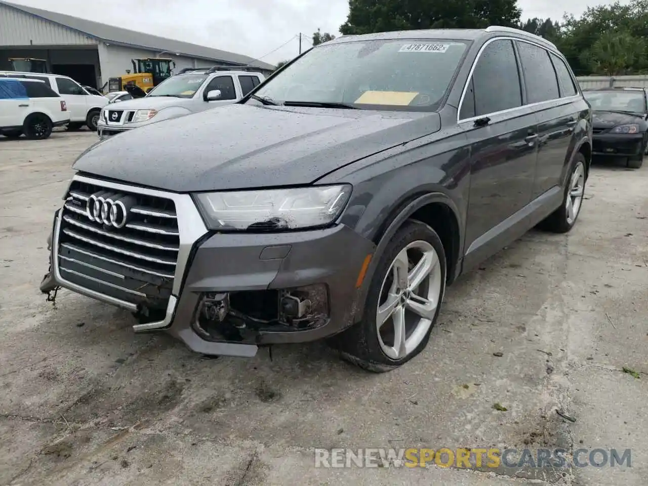 2 Photograph of a damaged car WA1VAAF78KD017034 AUDI Q7 2019