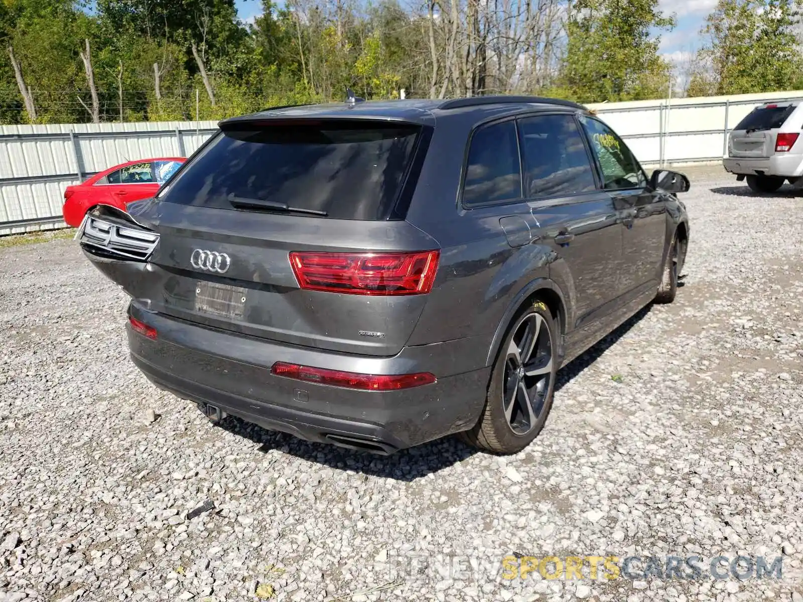 4 Фотография поврежденного автомобиля WA1VAAF78KD041558 AUDI Q7 2019