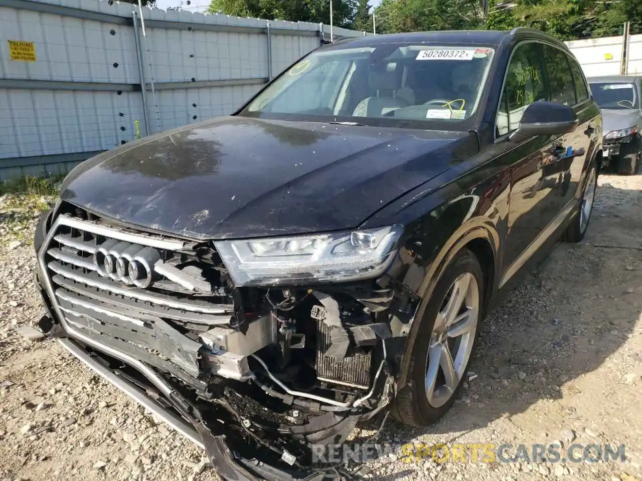 2 Фотография поврежденного автомобиля WA1VAAF78KD049238 AUDI Q7 2019