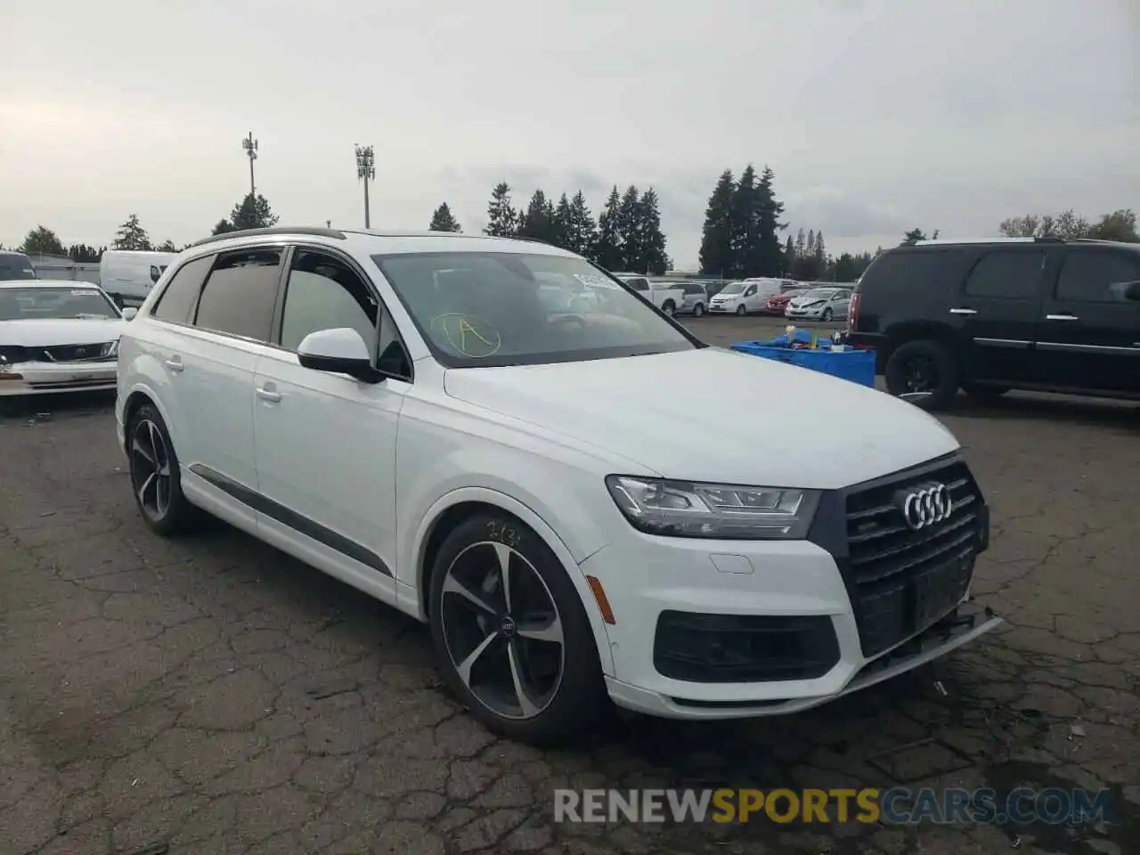 1 Фотография поврежденного автомобиля WA1VAAF79KD009721 AUDI Q7 2019