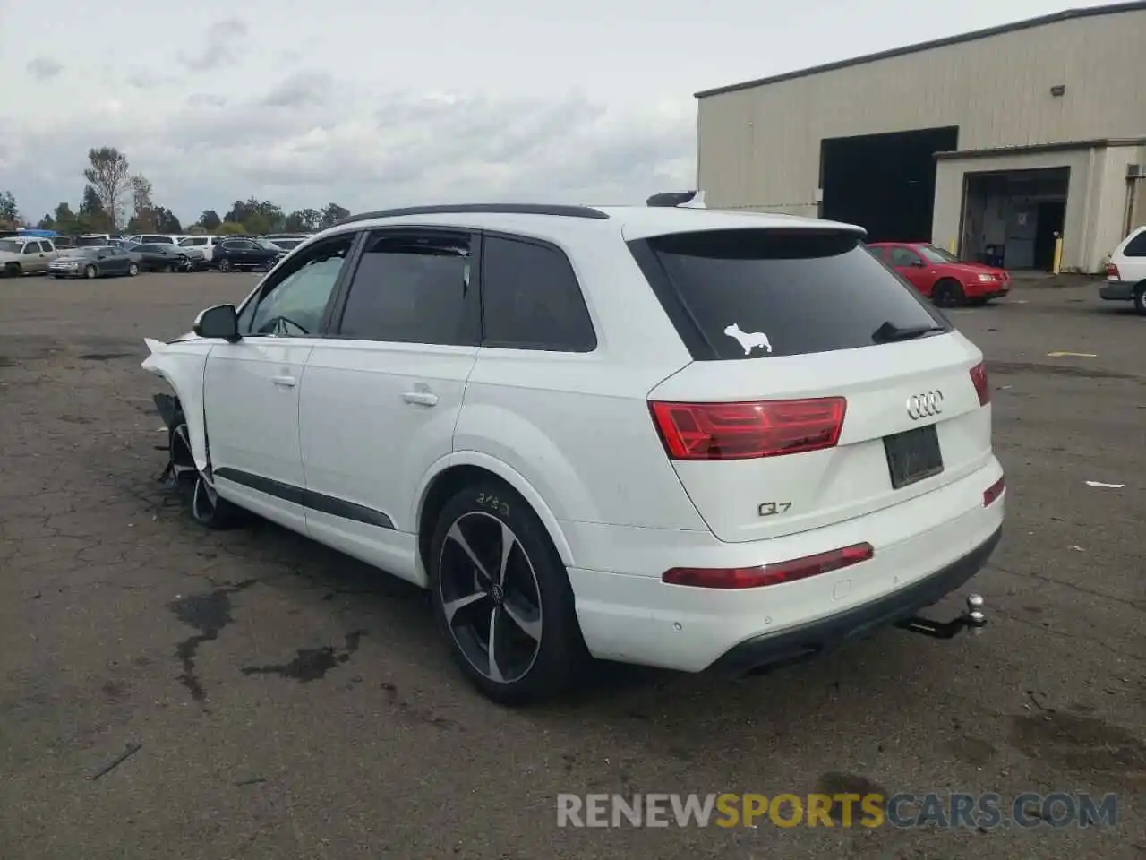 3 Фотография поврежденного автомобиля WA1VAAF79KD009721 AUDI Q7 2019