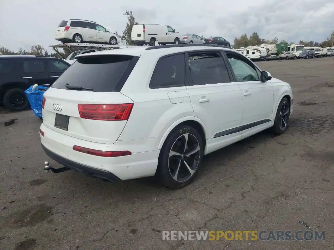 4 Фотография поврежденного автомобиля WA1VAAF79KD009721 AUDI Q7 2019