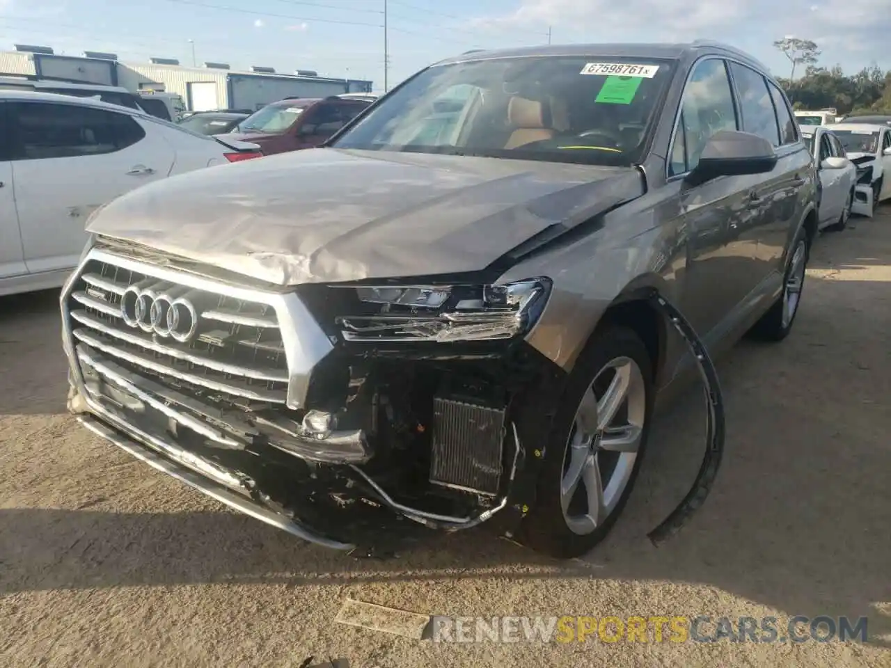 9 Фотография поврежденного автомобиля WA1VAAF79KD015454 AUDI Q7 2019