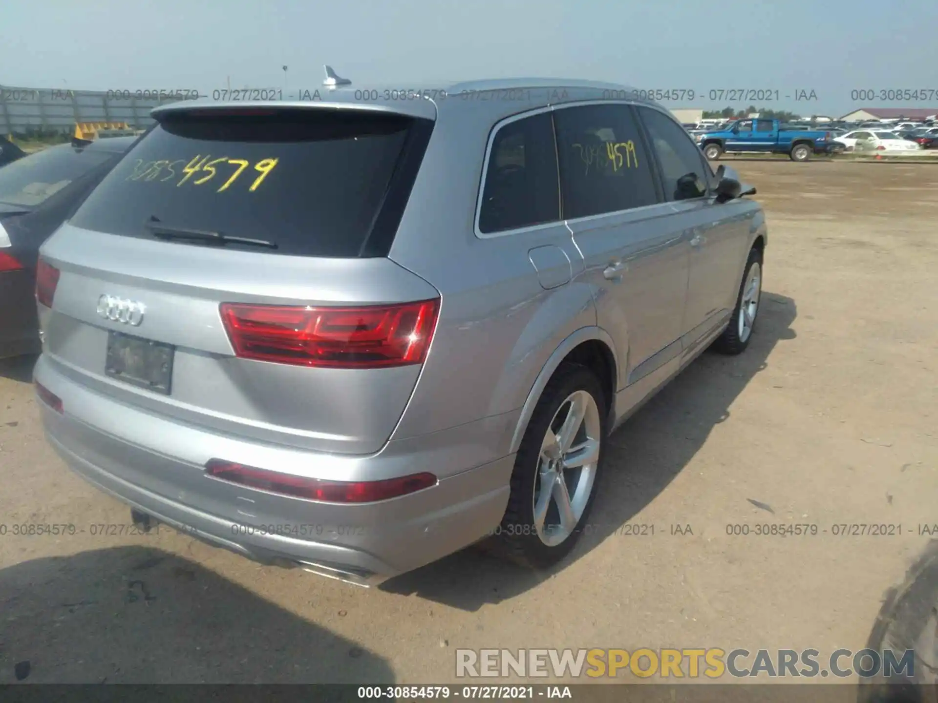 4 Фотография поврежденного автомобиля WA1VAAF79KD020332 AUDI Q7 2019