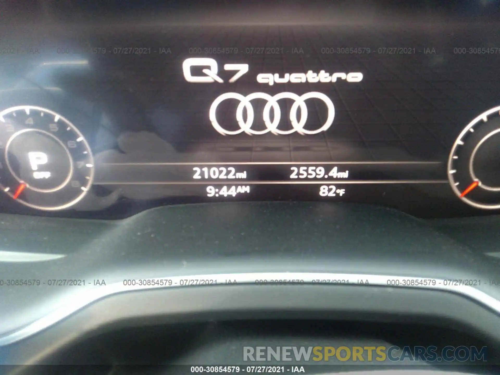 7 Фотография поврежденного автомобиля WA1VAAF79KD020332 AUDI Q7 2019