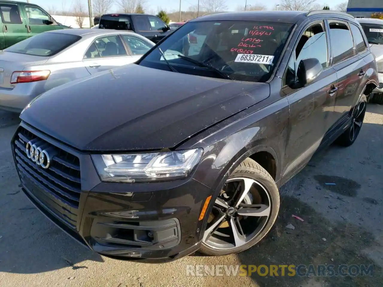 2 Photograph of a damaged car WA1VAAF79KD025899 AUDI Q7 2019