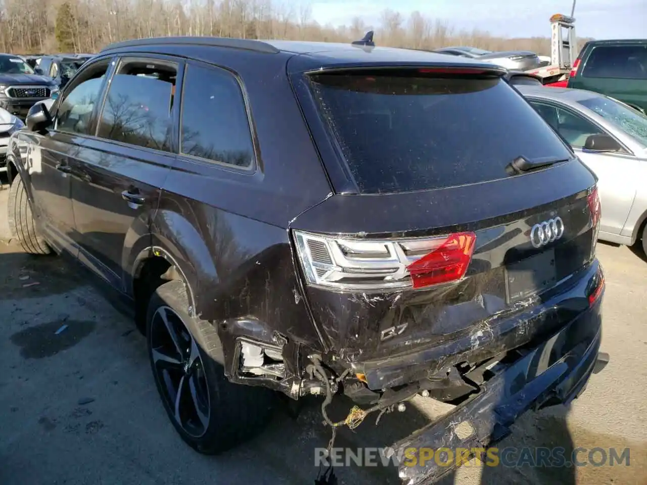 3 Фотография поврежденного автомобиля WA1VAAF79KD025899 AUDI Q7 2019