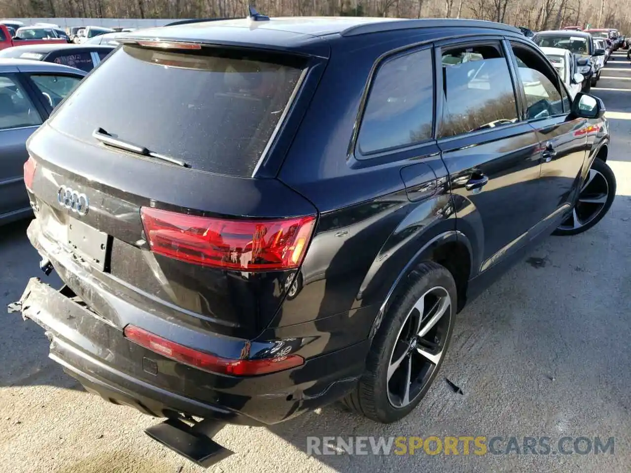 4 Фотография поврежденного автомобиля WA1VAAF79KD025899 AUDI Q7 2019