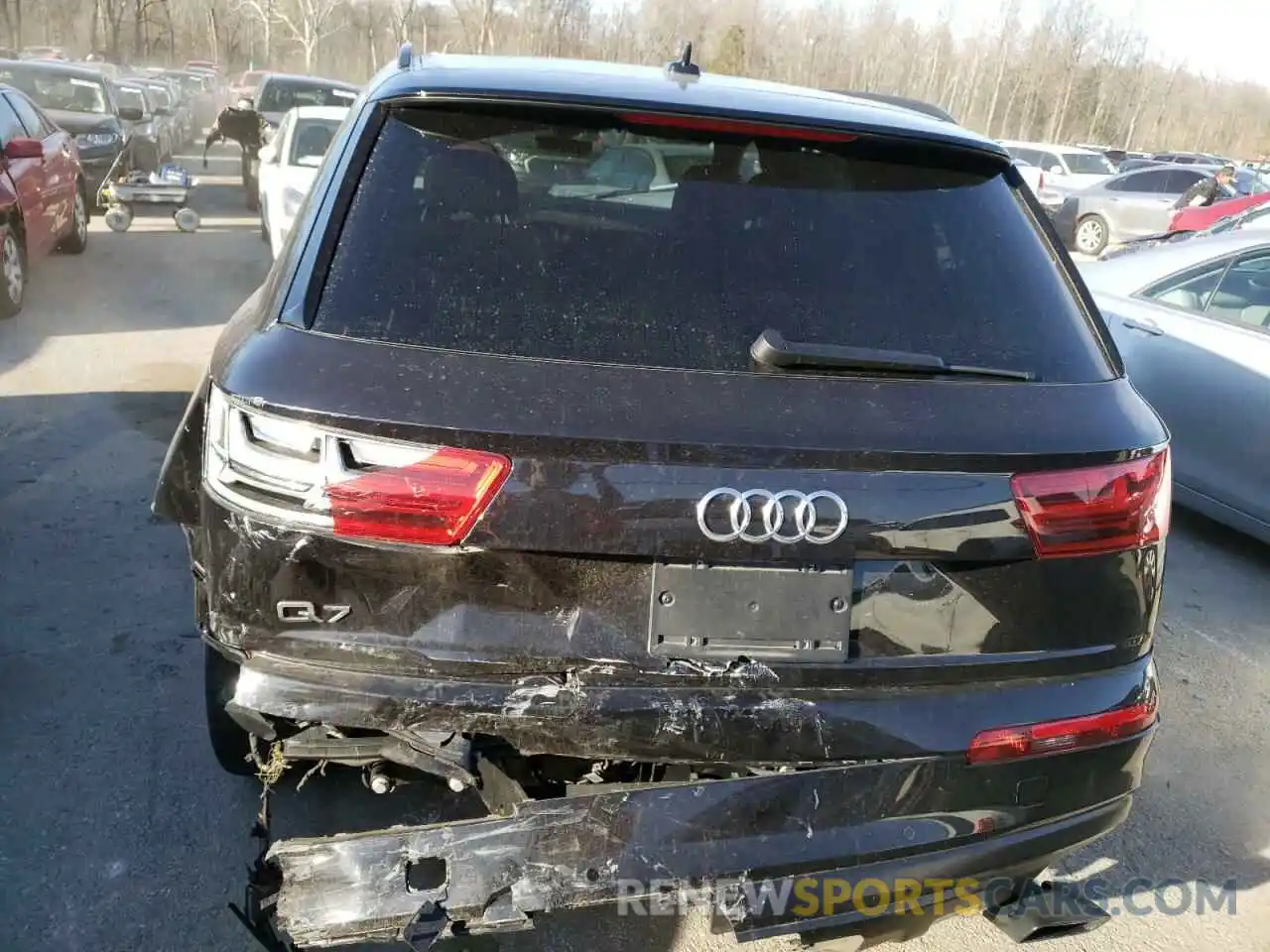 9 Фотография поврежденного автомобиля WA1VAAF79KD025899 AUDI Q7 2019