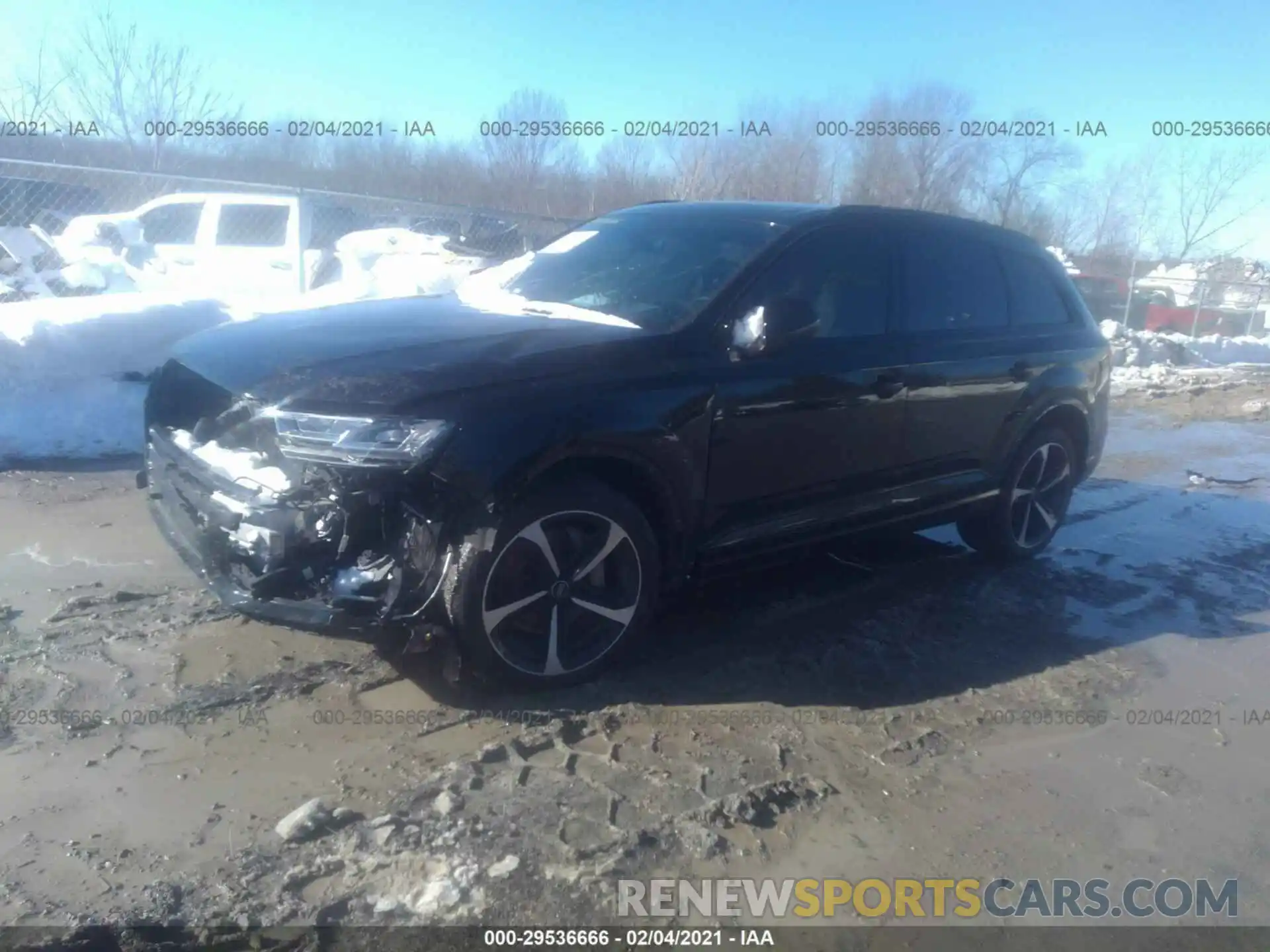 2 Photograph of a damaged car WA1VAAF79KD026955 AUDI Q7 2019