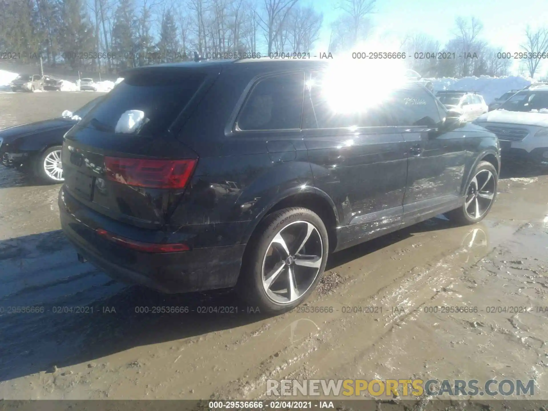 4 Фотография поврежденного автомобиля WA1VAAF79KD026955 AUDI Q7 2019