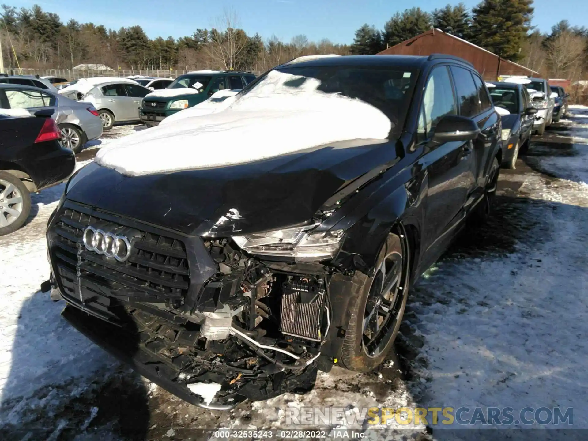 2 Photograph of a damaged car WA1VAAF79KD030648 AUDI Q7 2019