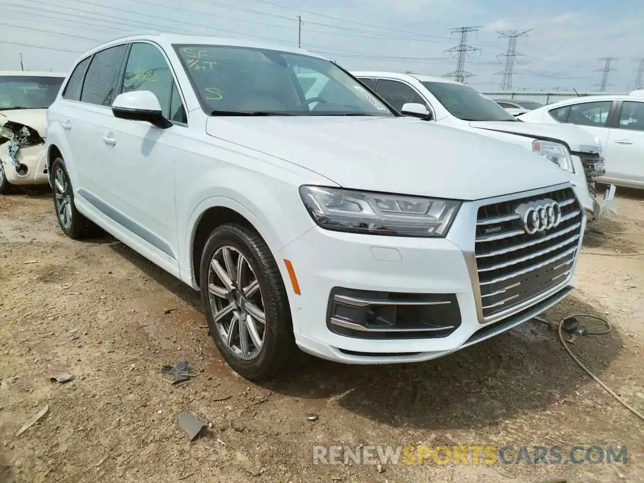 1 Фотография поврежденного автомобиля WA1VAAF7XKD004463 AUDI Q7 2019