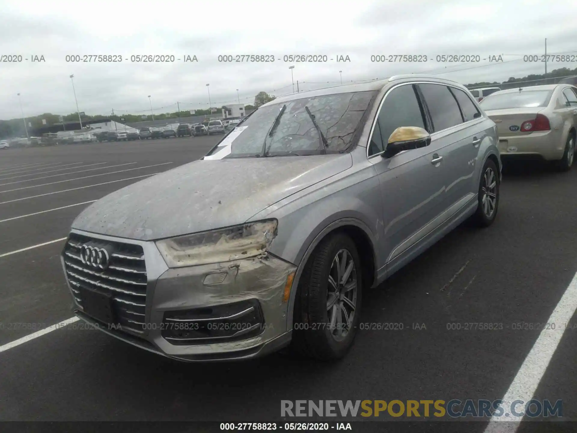 2 Photograph of a damaged car WA1VAAF7XKD005760 AUDI Q7 2019