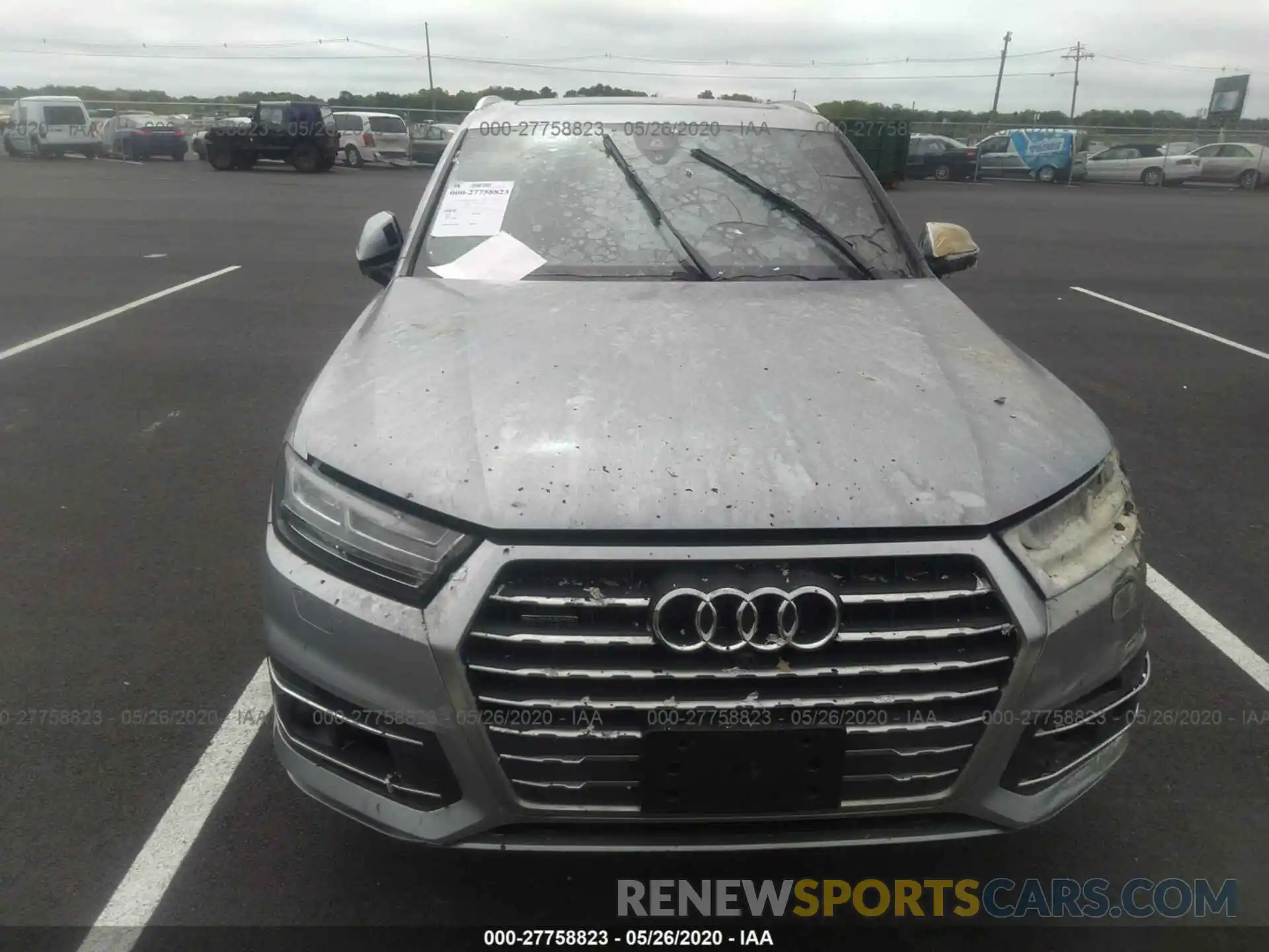 6 Фотография поврежденного автомобиля WA1VAAF7XKD005760 AUDI Q7 2019