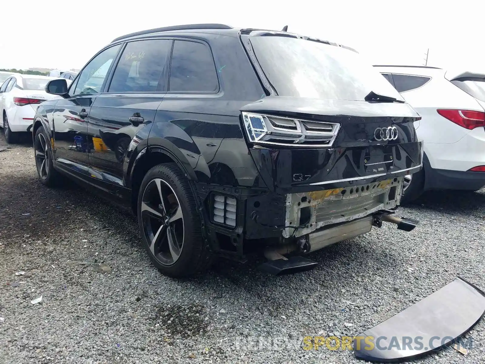 3 Фотография поврежденного автомобиля WA1VAAF7XKD014703 AUDI Q7 2019