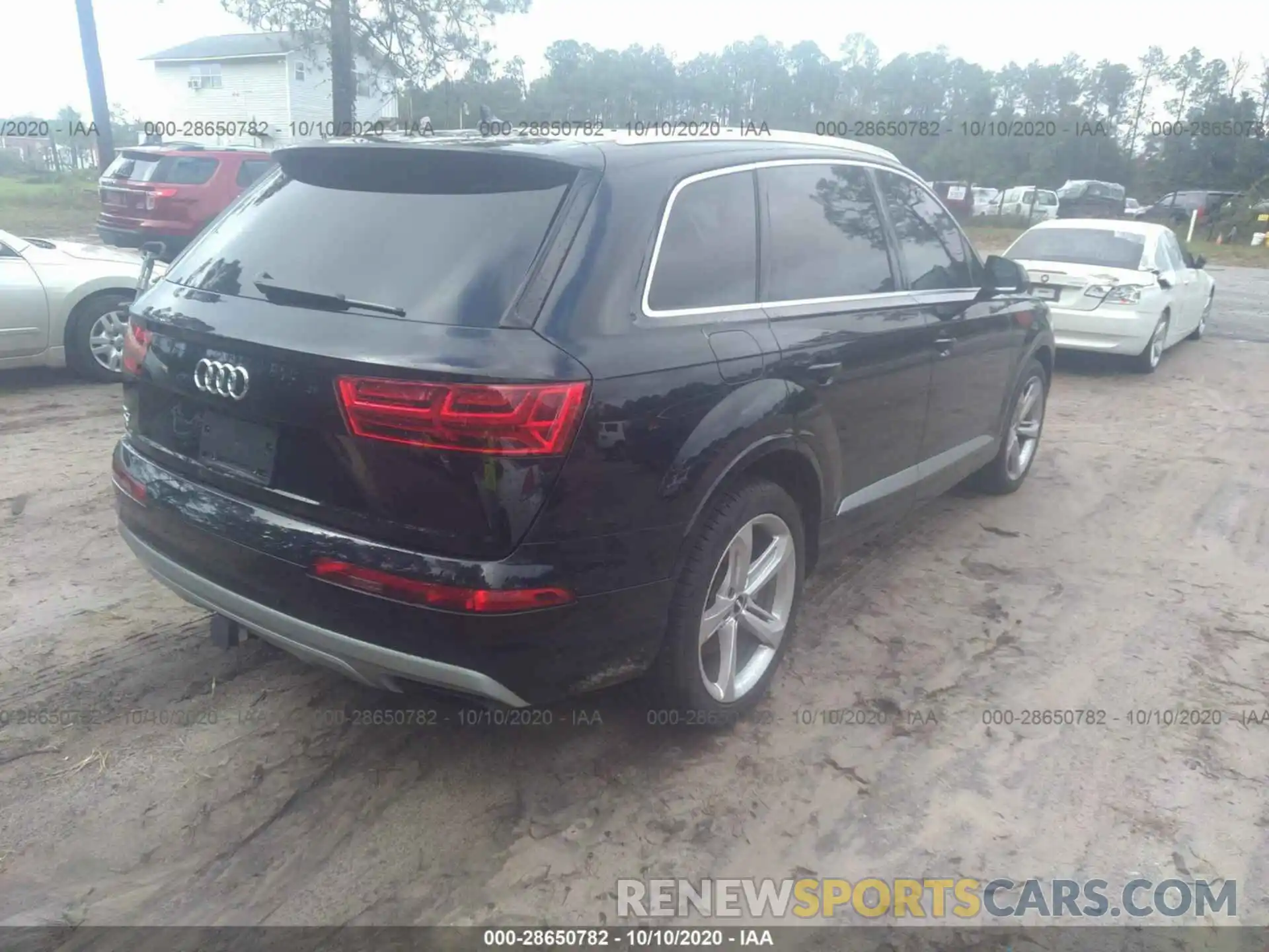 4 Фотография поврежденного автомобиля WA1VAAF7XKD015737 AUDI Q7 2019