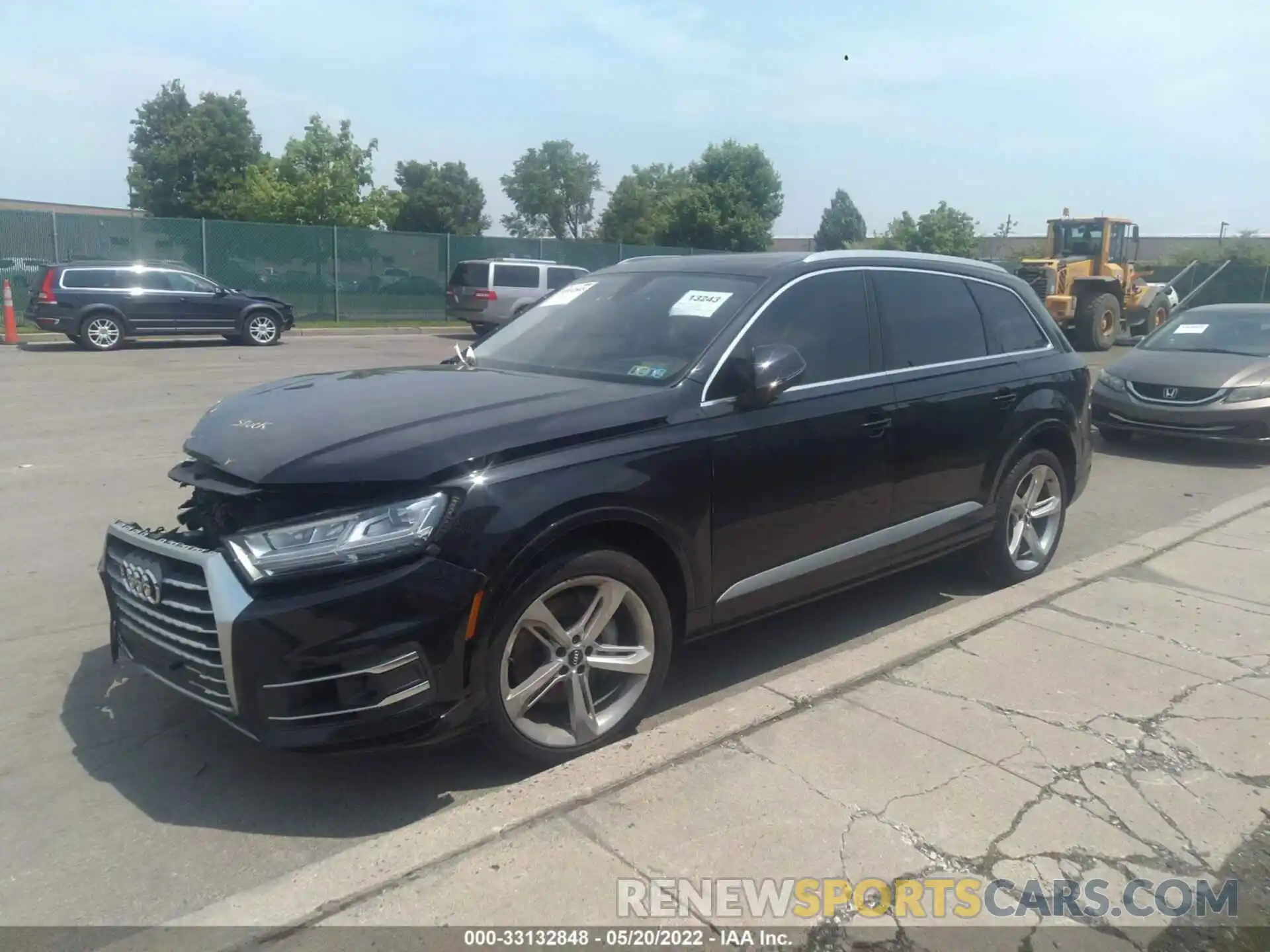 2 Photograph of a damaged car WA1VAAF7XKD023174 AUDI Q7 2019