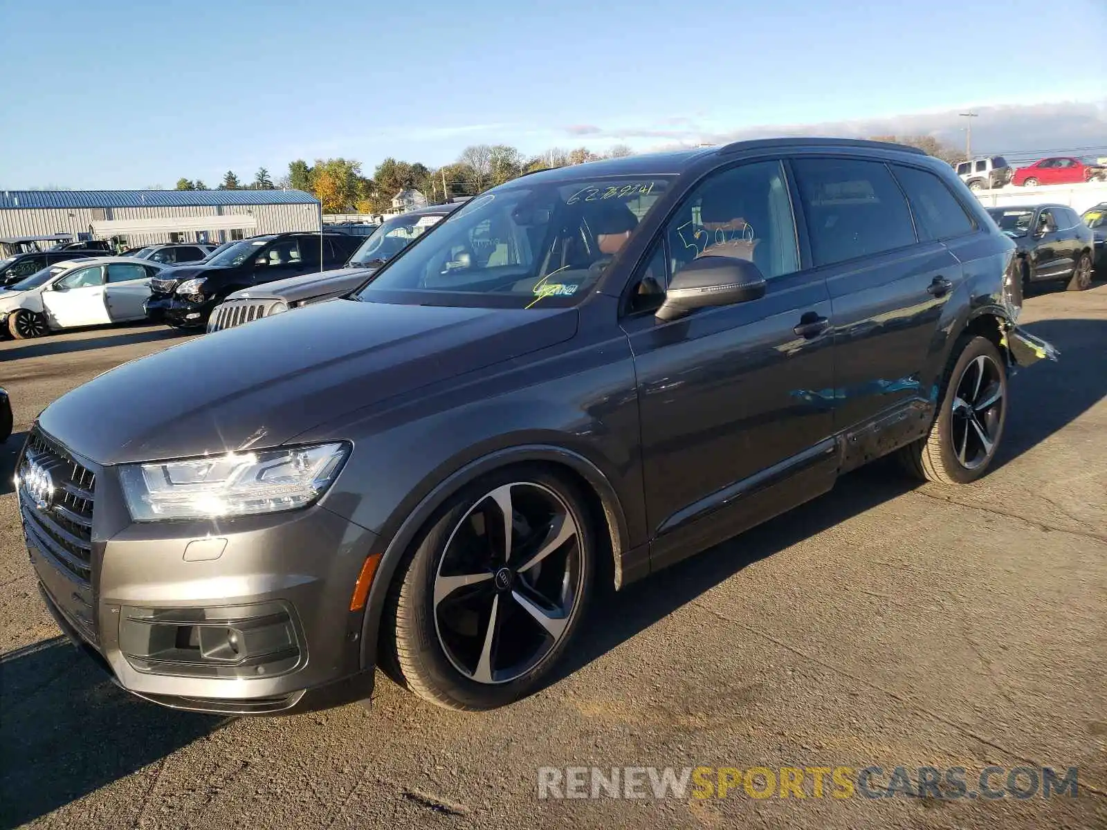 2 Photograph of a damaged car WA1VAAF7XKD023658 AUDI Q7 2019