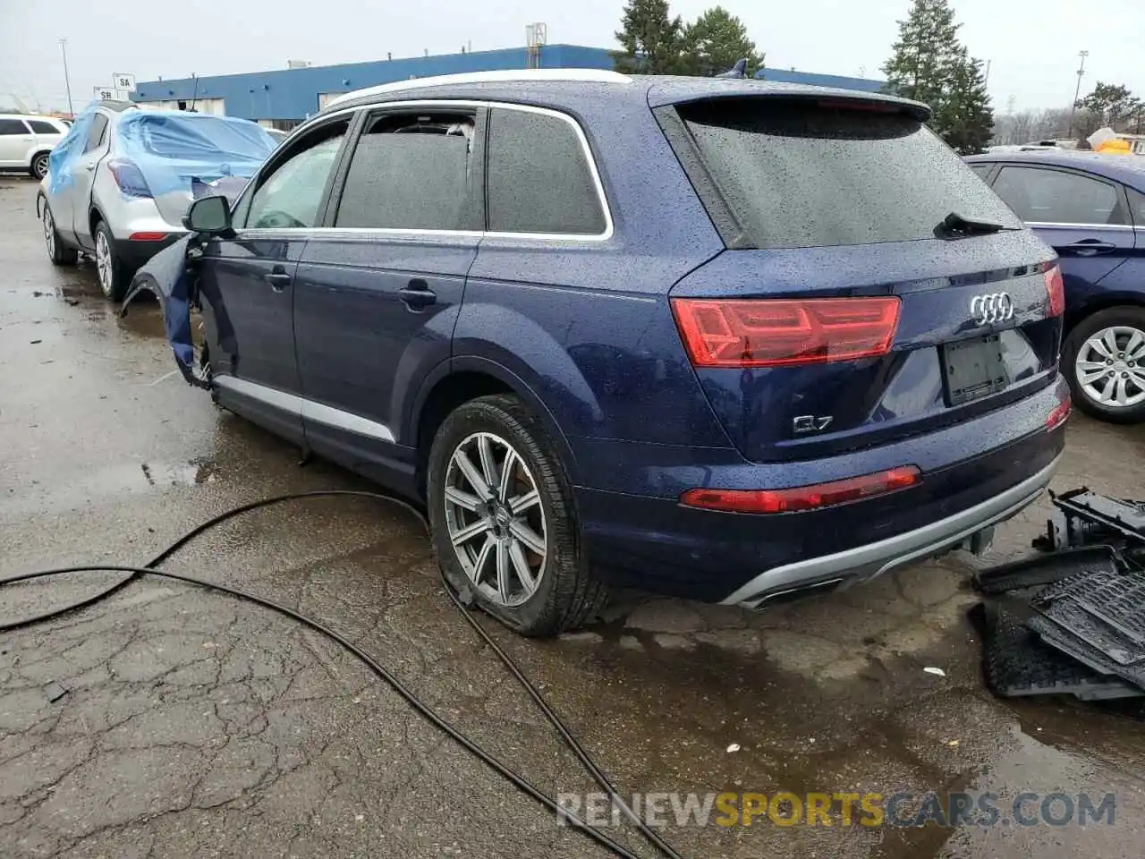 2 Фотография поврежденного автомобиля WA1VAAF7XKD038032 AUDI Q7 2019