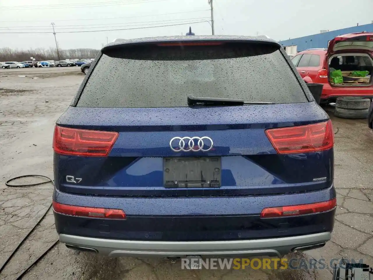 6 Фотография поврежденного автомобиля WA1VAAF7XKD038032 AUDI Q7 2019