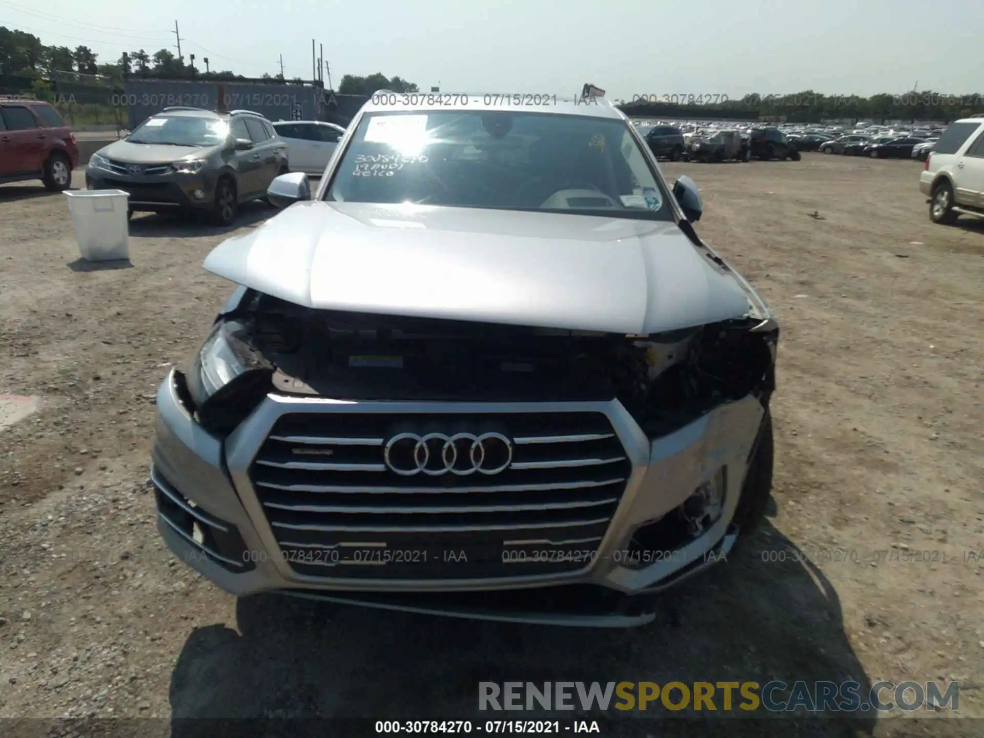 6 Photograph of a damaged car WA1VABF71KD005216 AUDI Q7 2019