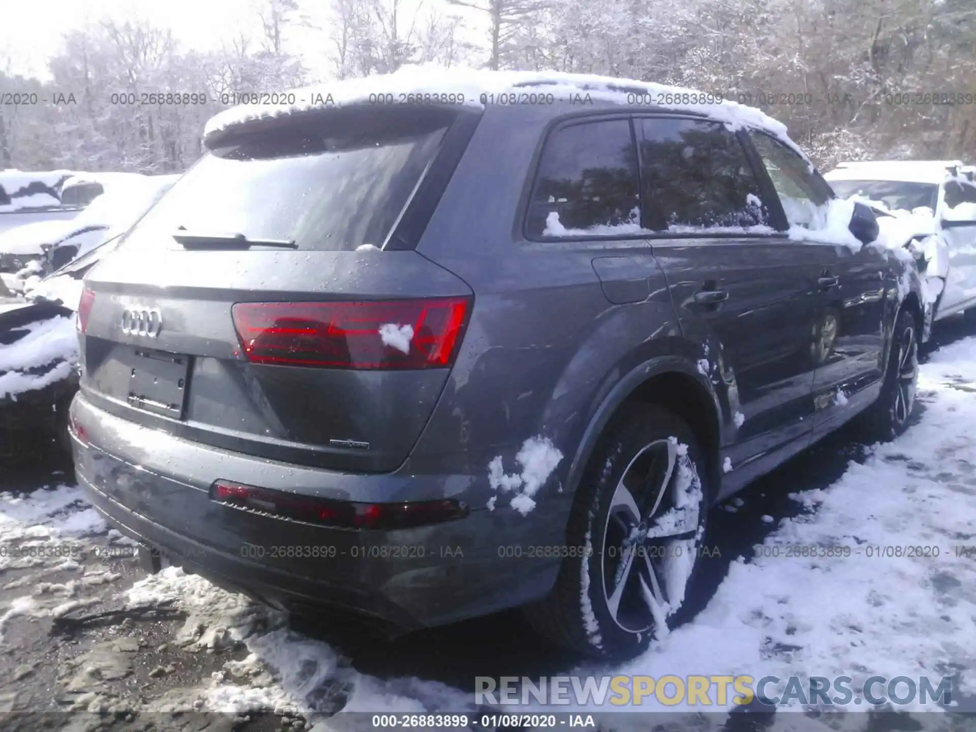 4 Photograph of a damaged car WA1VABF72KD037978 AUDI Q7 2019