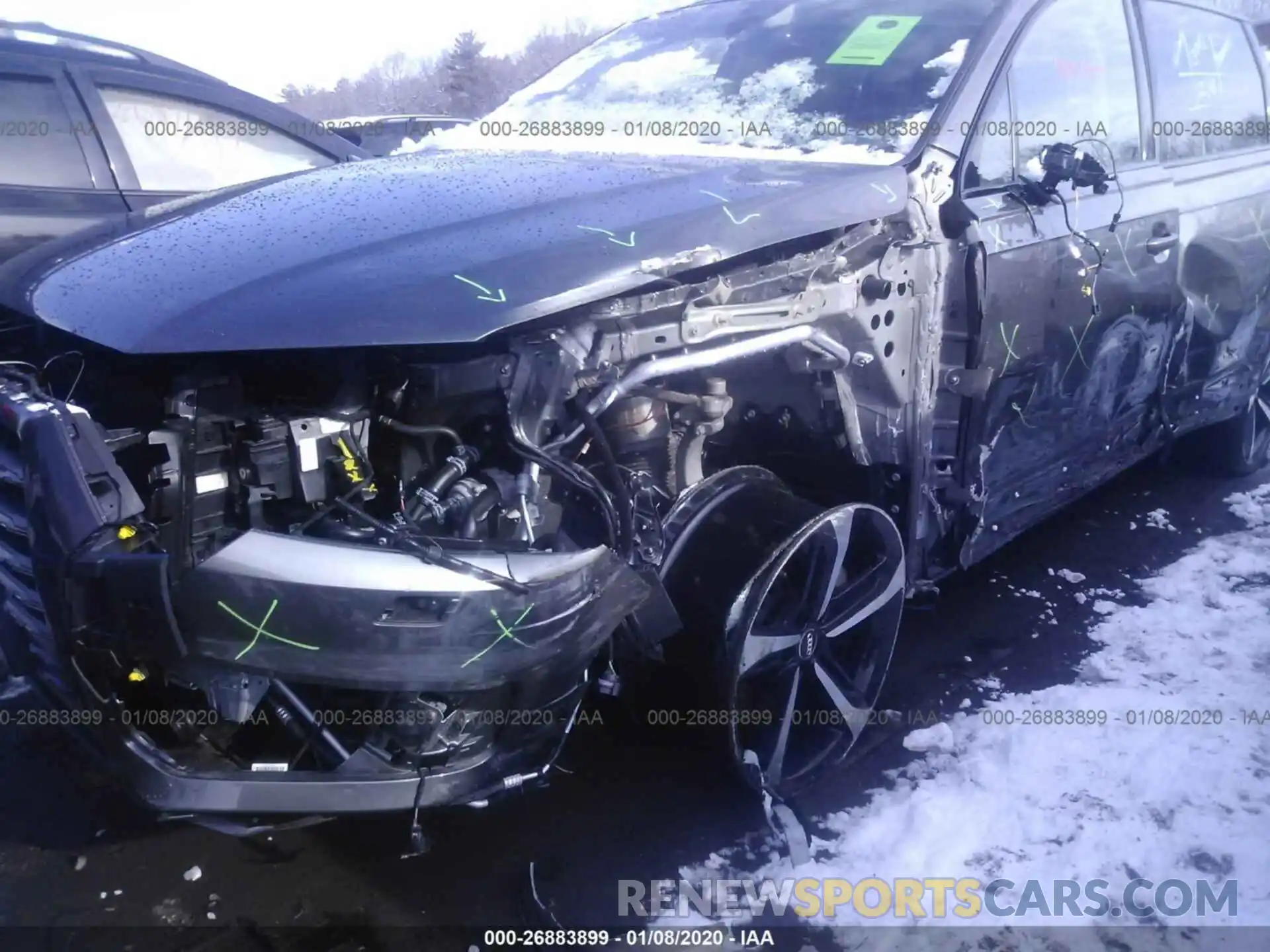 6 Photograph of a damaged car WA1VABF72KD037978 AUDI Q7 2019